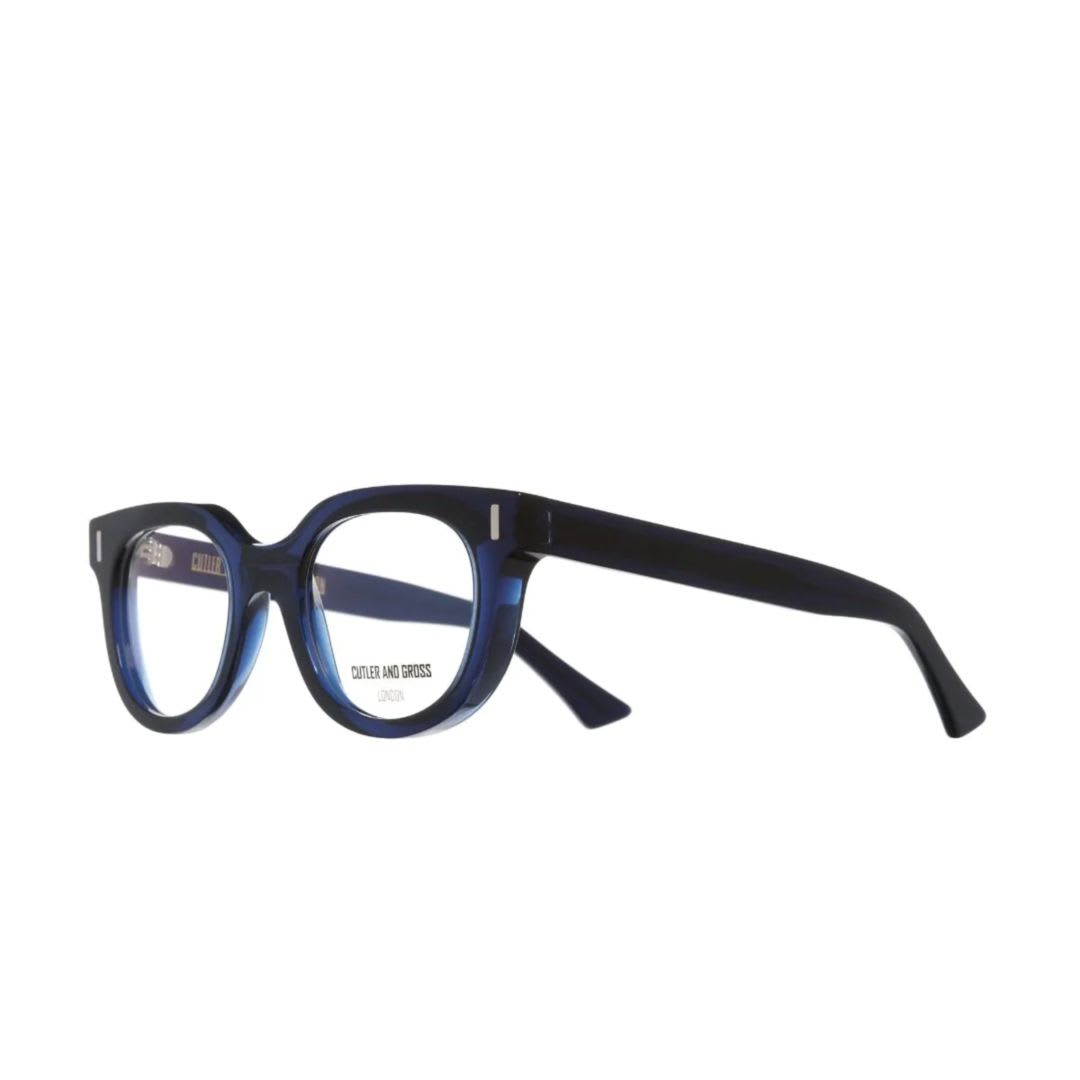 1304-06 Classic Navy Blue Acetate Optical Glasses