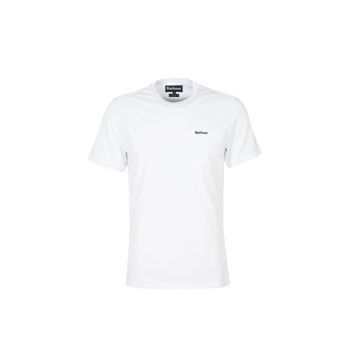 Shop Barbour Langdon Pocket T-shirt In Bianco