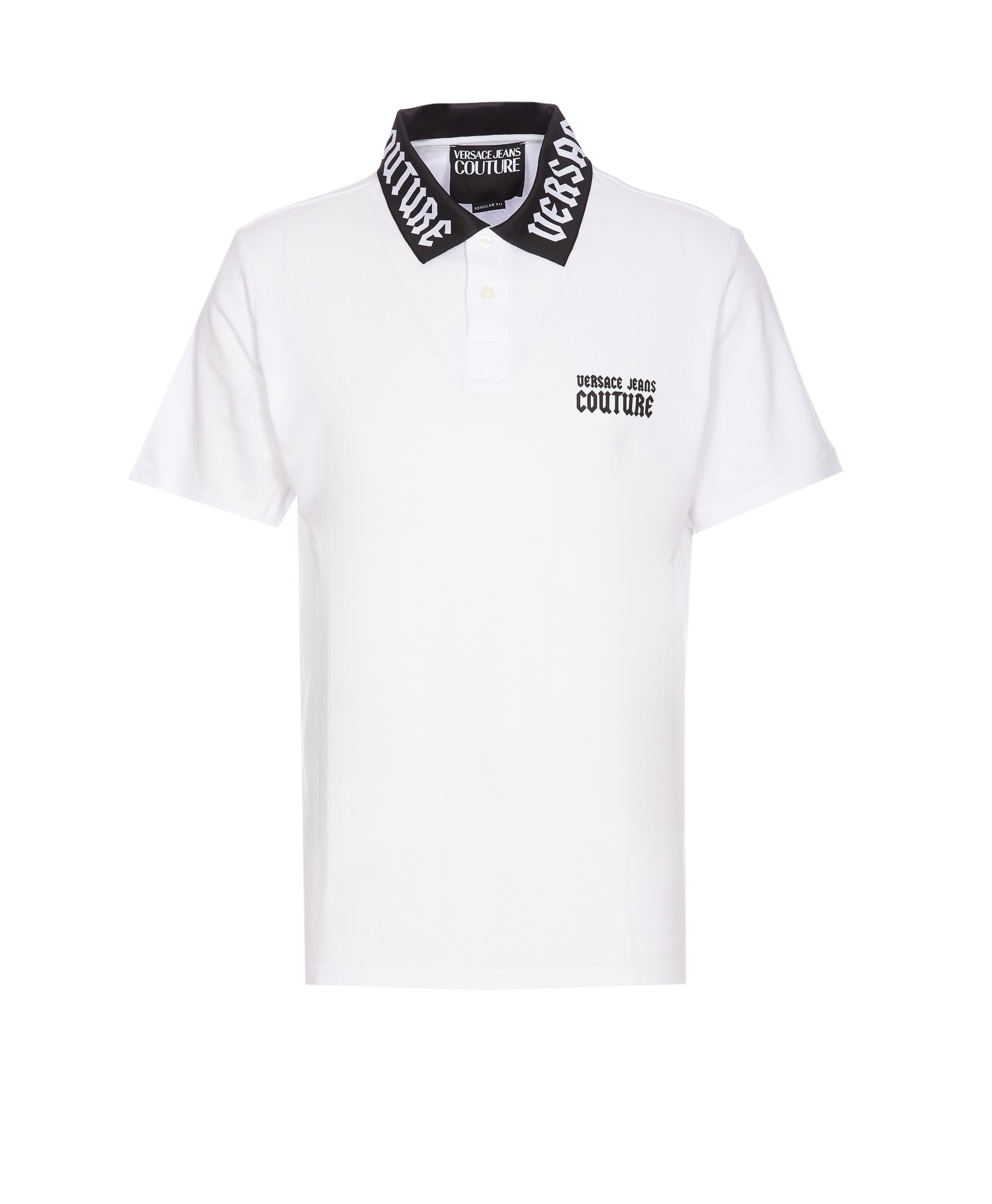 VERSACE JEANS COUTURE GOTHIC LOGO POLO 