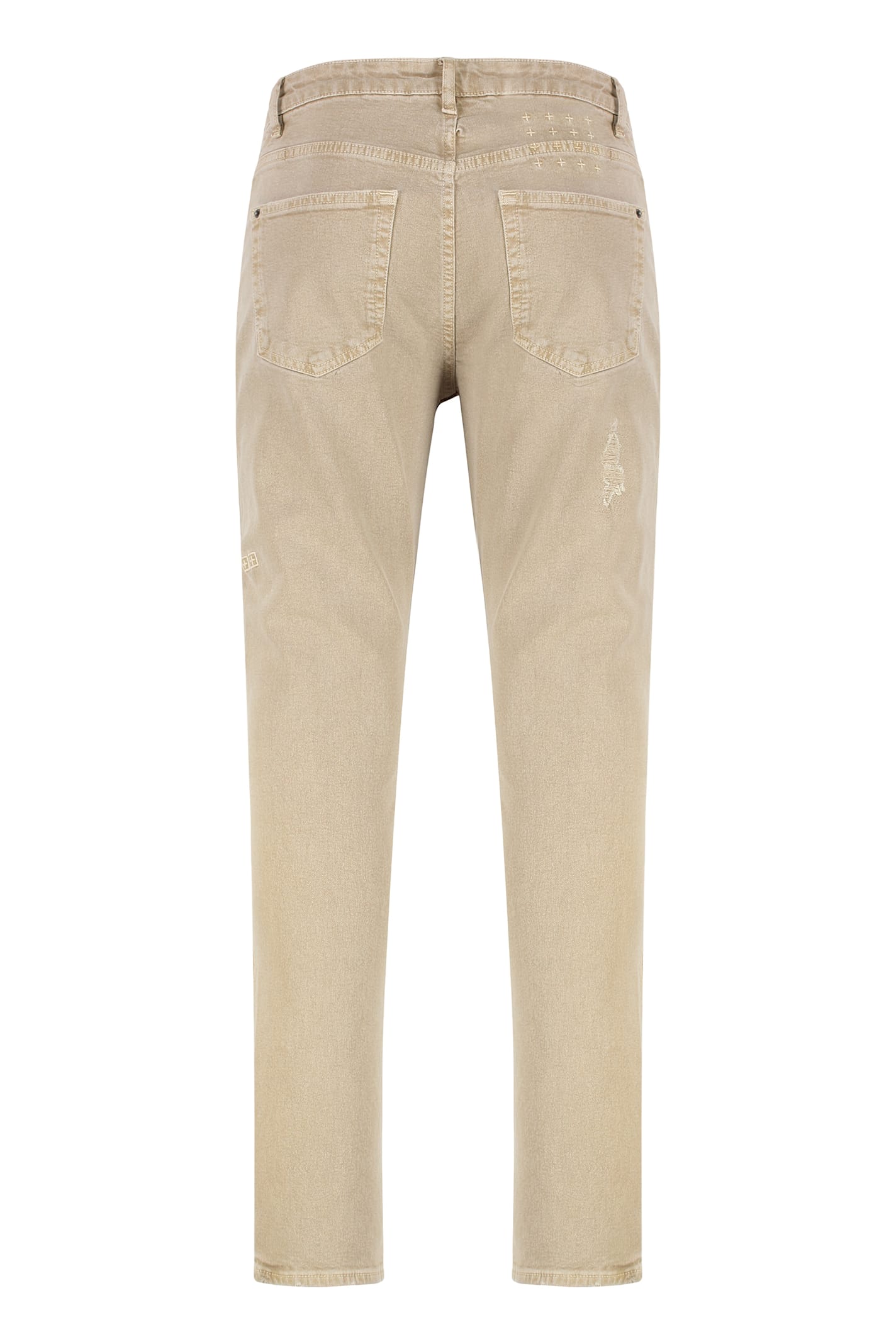 Ksubi Wolfgang Earth Tones Slim Fit Jeans In Green