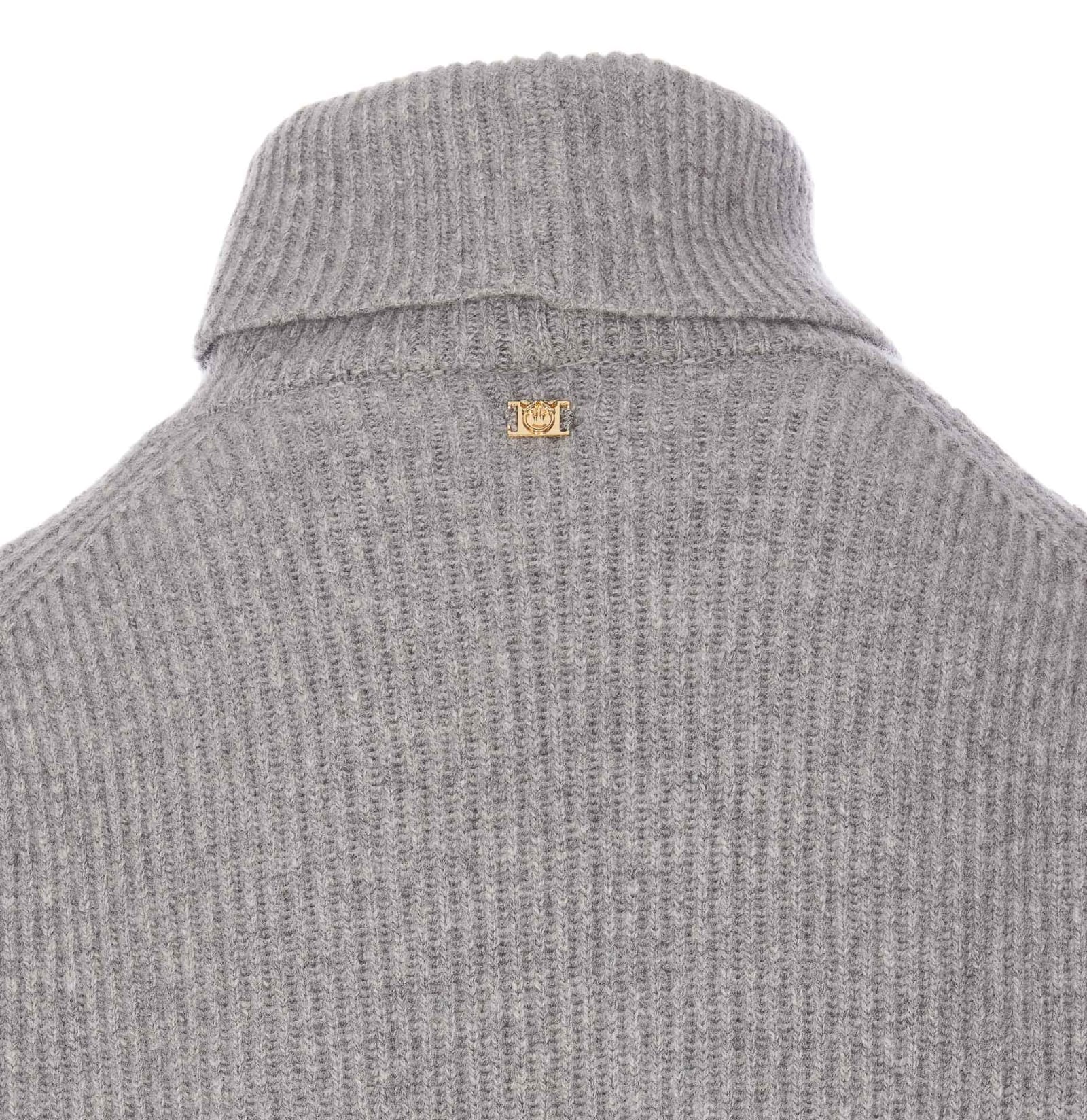 Shop Pinko Vigogna Sweater In Grigio