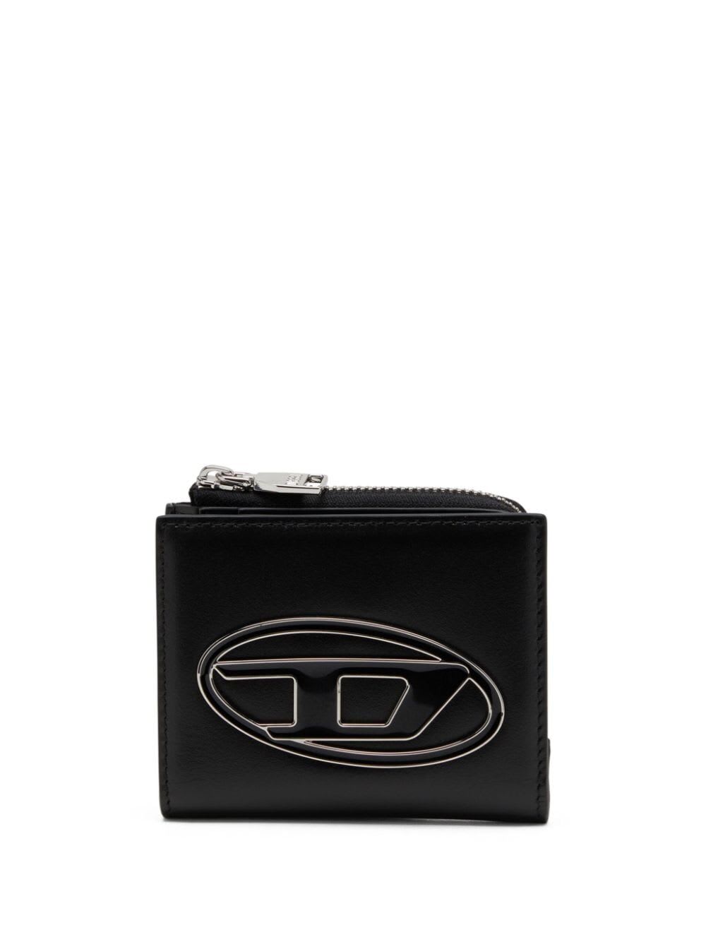 Shop Diesel 1dr Card Holder Zip L In Black