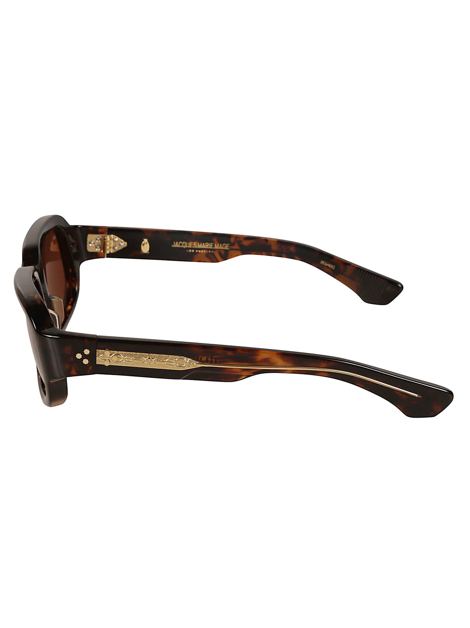 Shop Jacques Marie Mage Nakahira Sunglasses Sunglasses In Havana