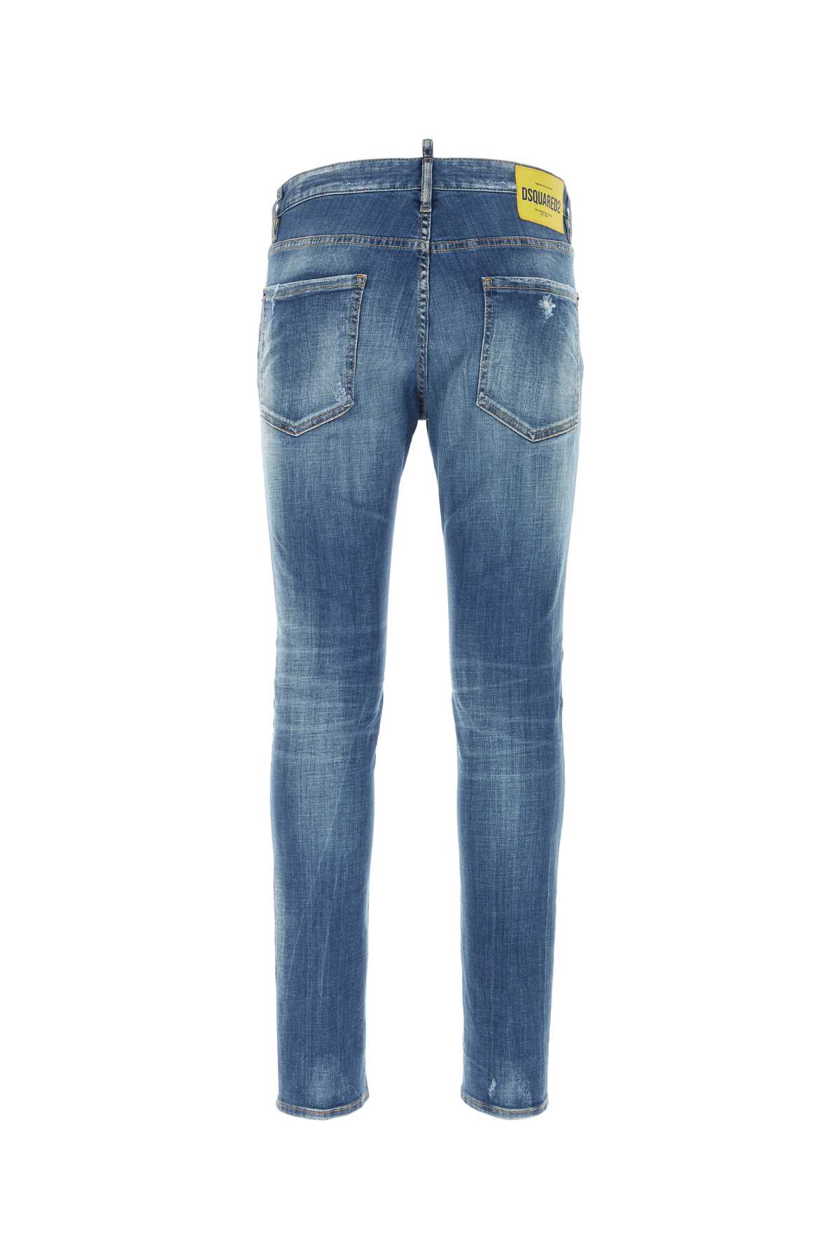 Dsquared2 Stretch Denim Cool Guy Jeans In Navyblue