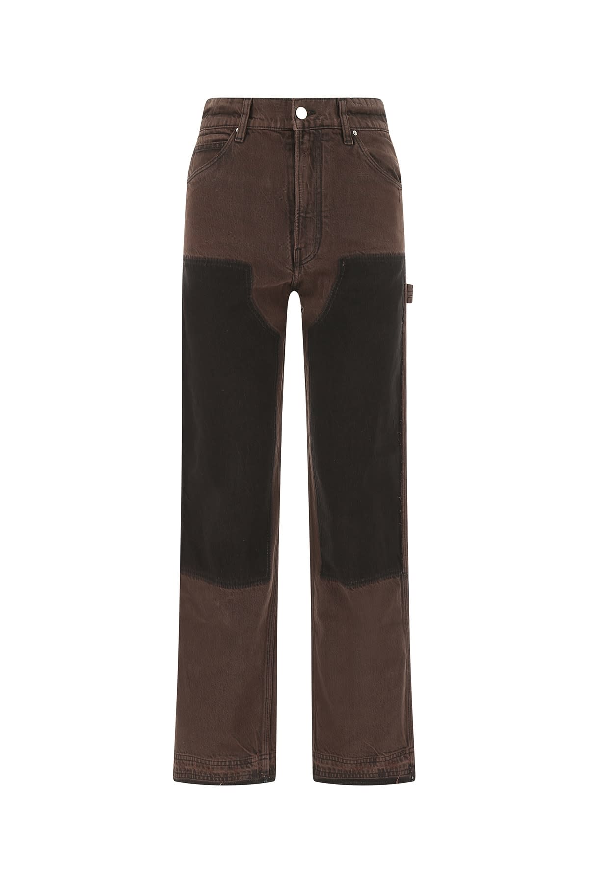 Shop Amiri Jeans In Brown