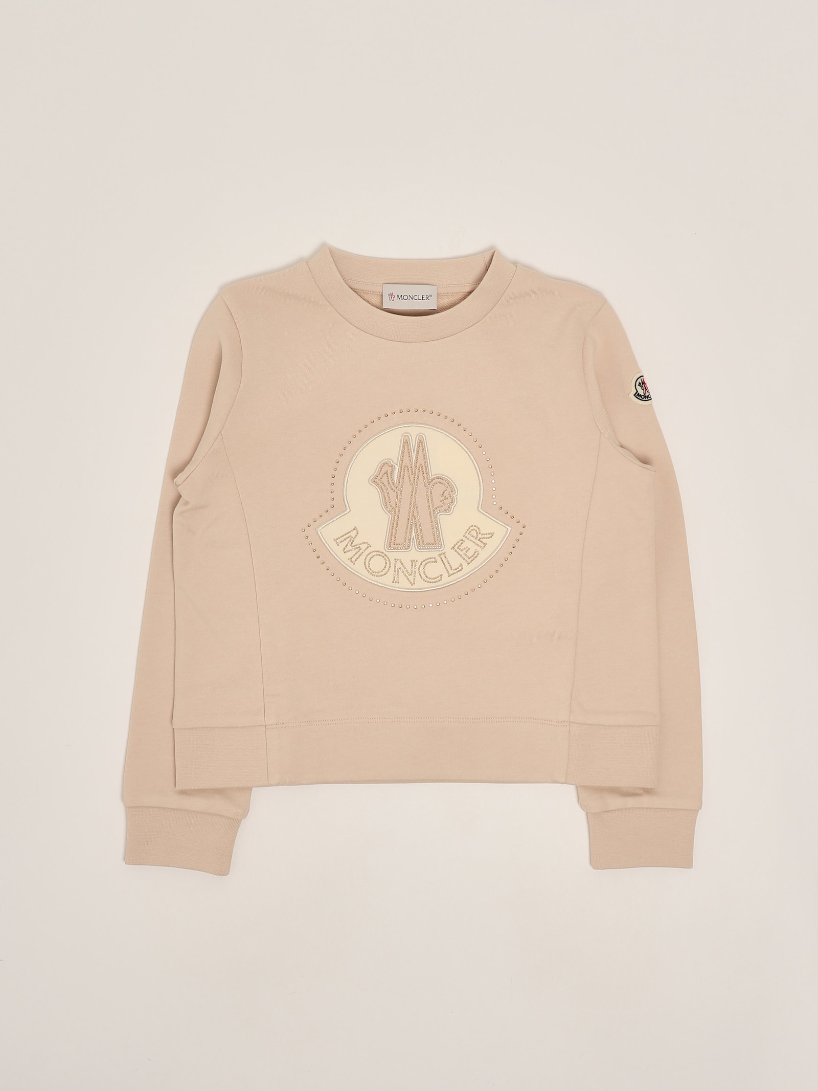 Moncler Sweatshirt Sweatshirt In Neutral