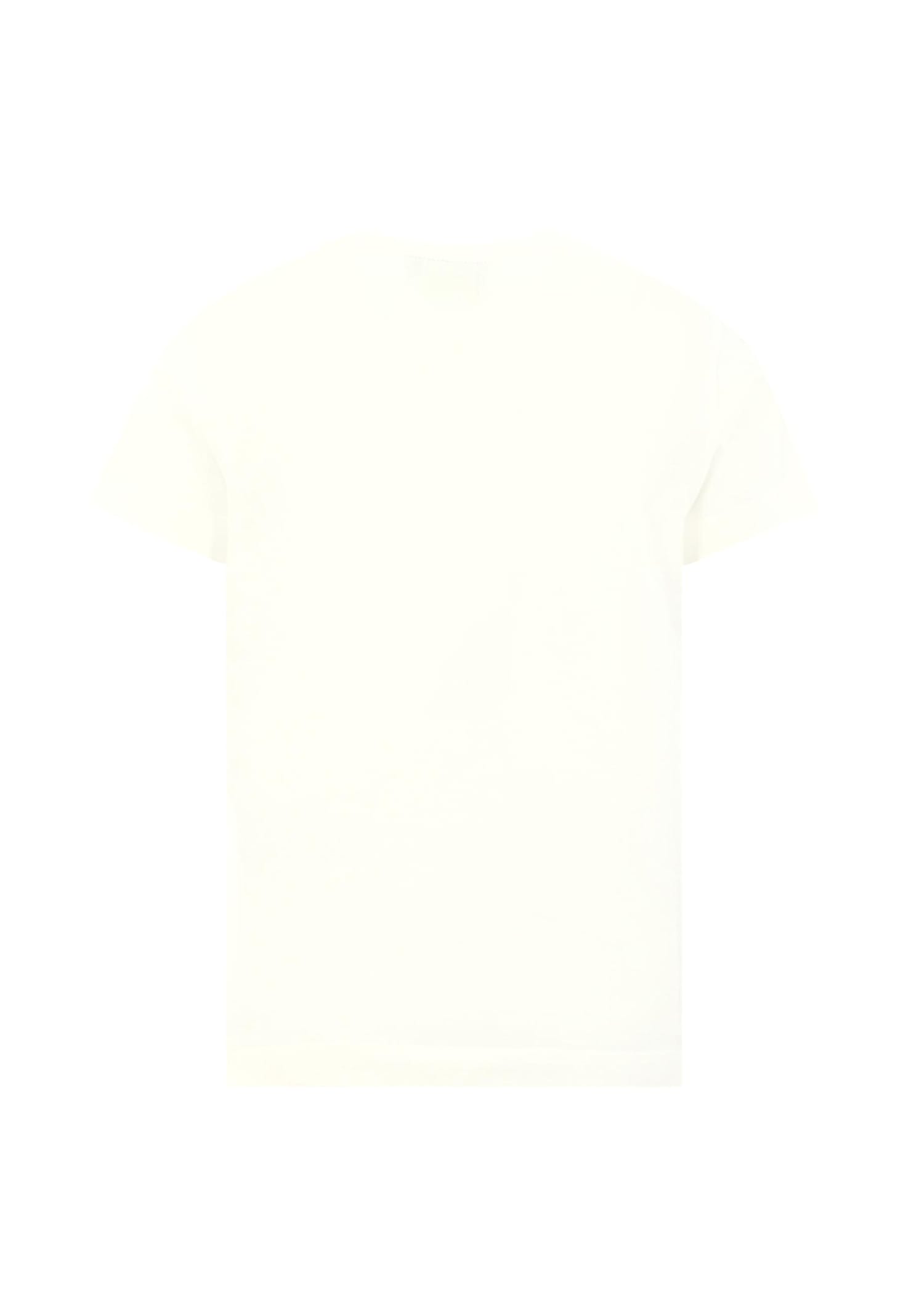 Fendi White T-shirt For Kids With Squirrel Print In White