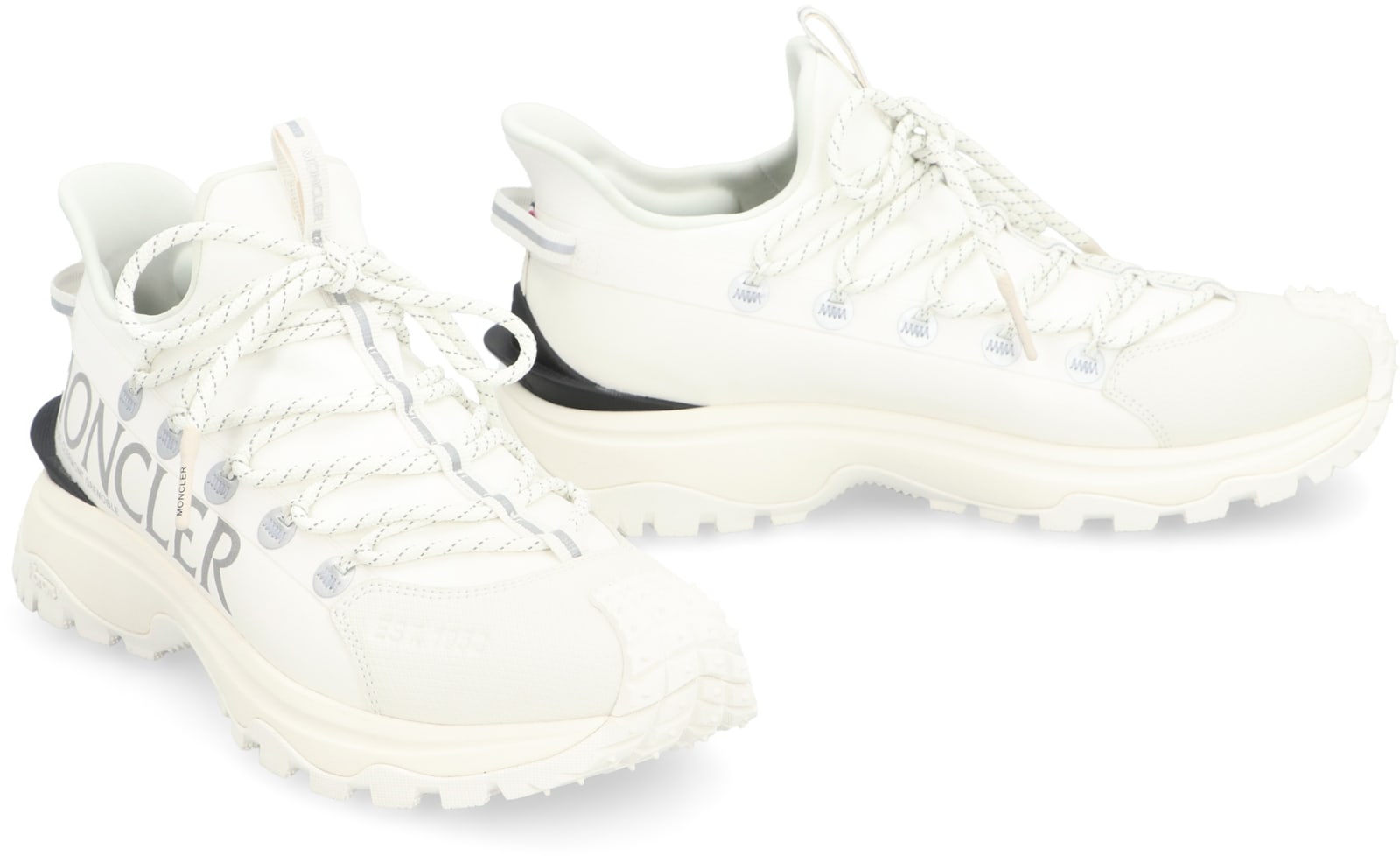 Shop Moncler Trailgrip Lite 2 Low-top Sneakers In White