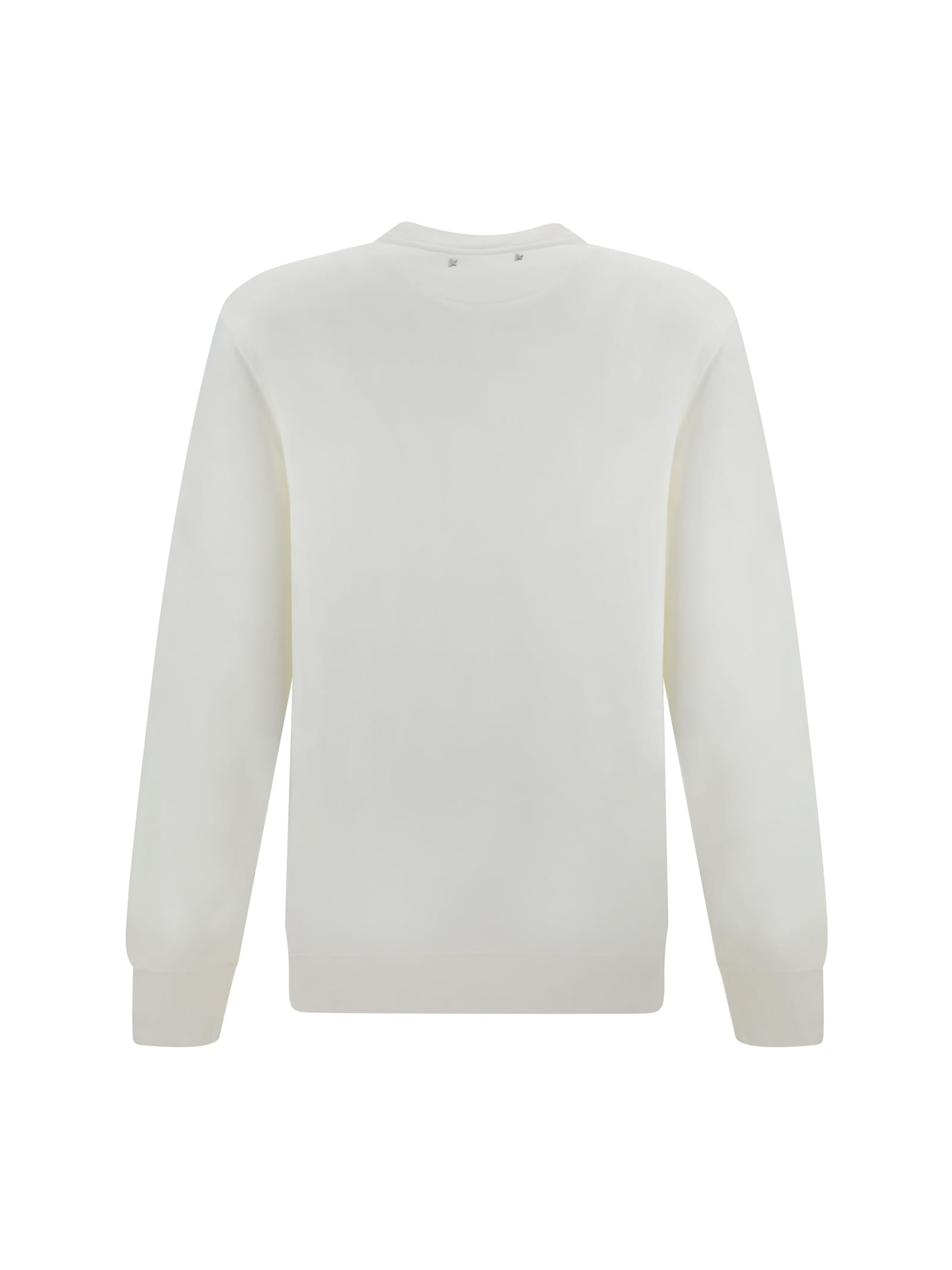 Shop Golden Goose Sweatshirt In Vintage White