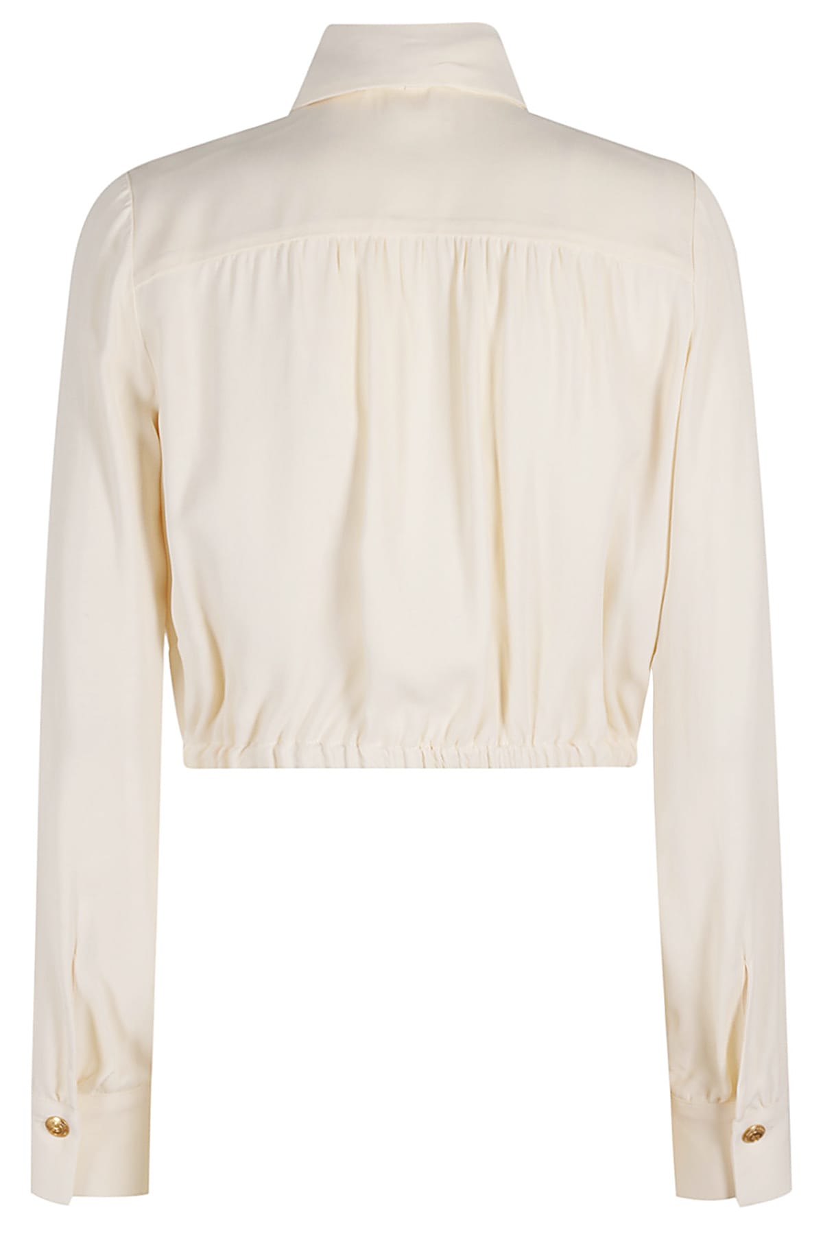 Shop Elisabetta Franchi Camicia In Burro