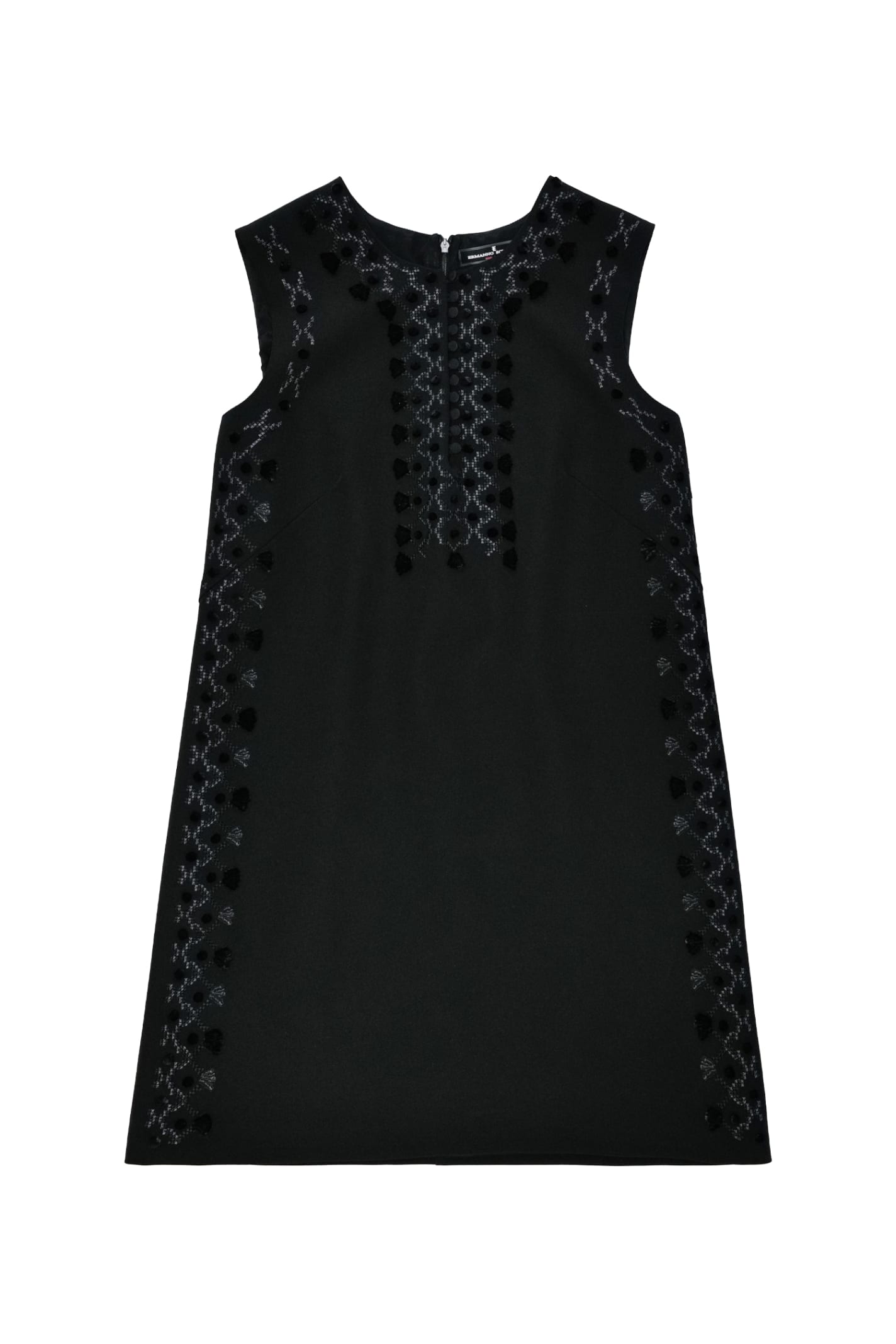 Shop Ermanno Scervino Dress In Black
