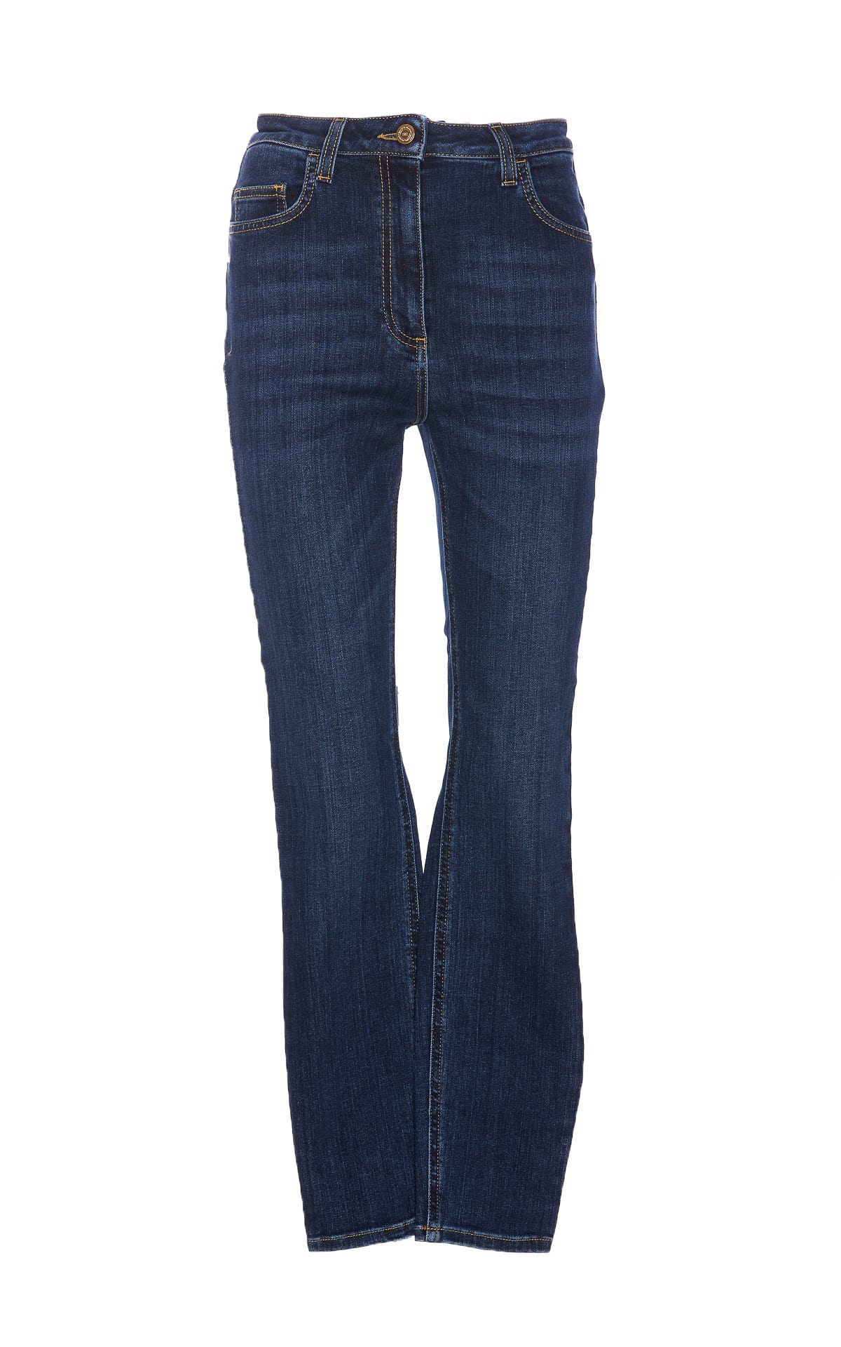 Shop Elisabetta Franchi Jeans In Blue