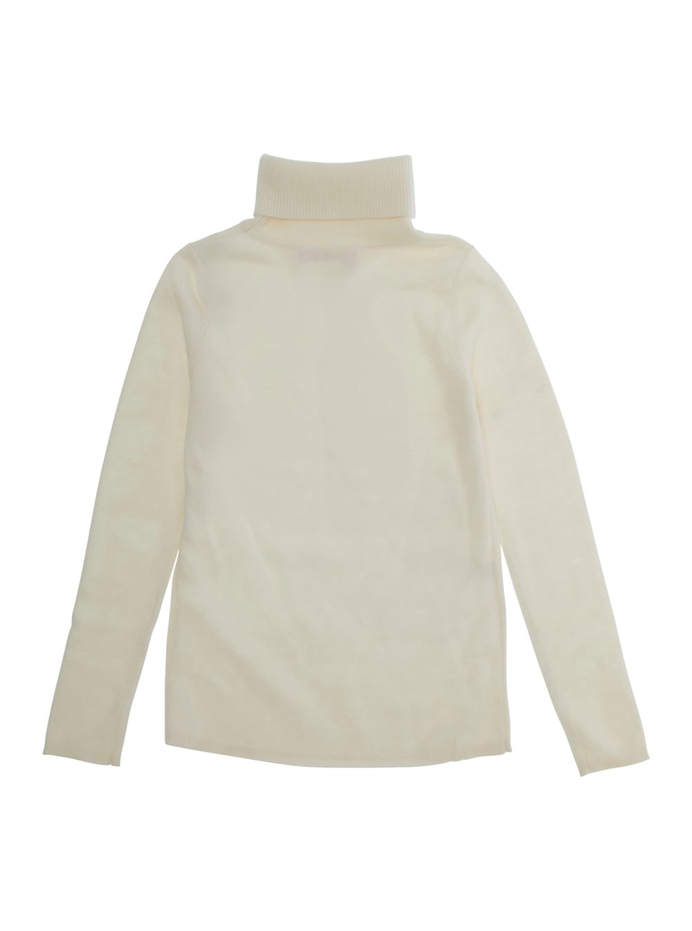 Marni Maglione Dolcevita In Misto Lana A Coste In White