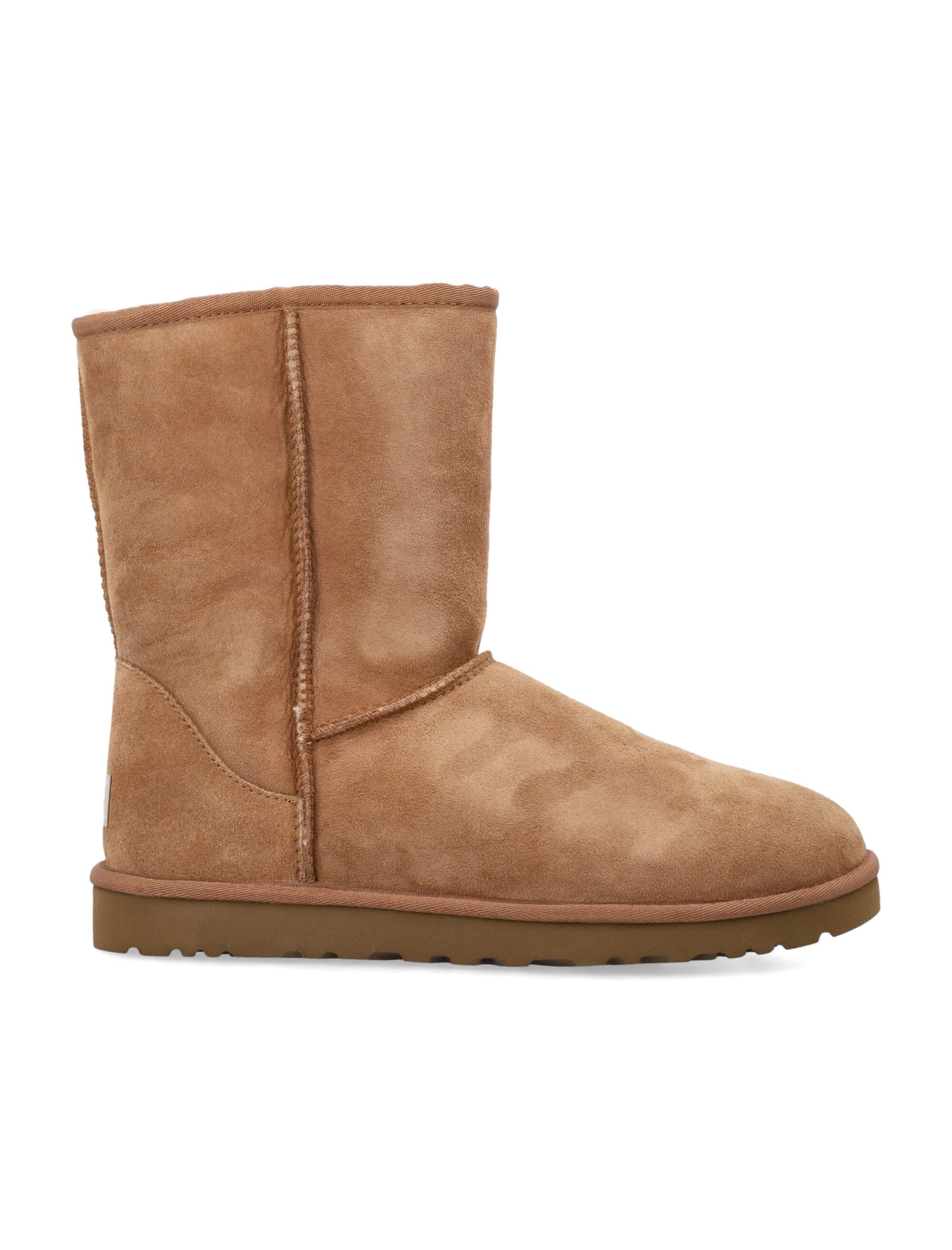 Shop Ugg Classic Short Boots In Chestnut