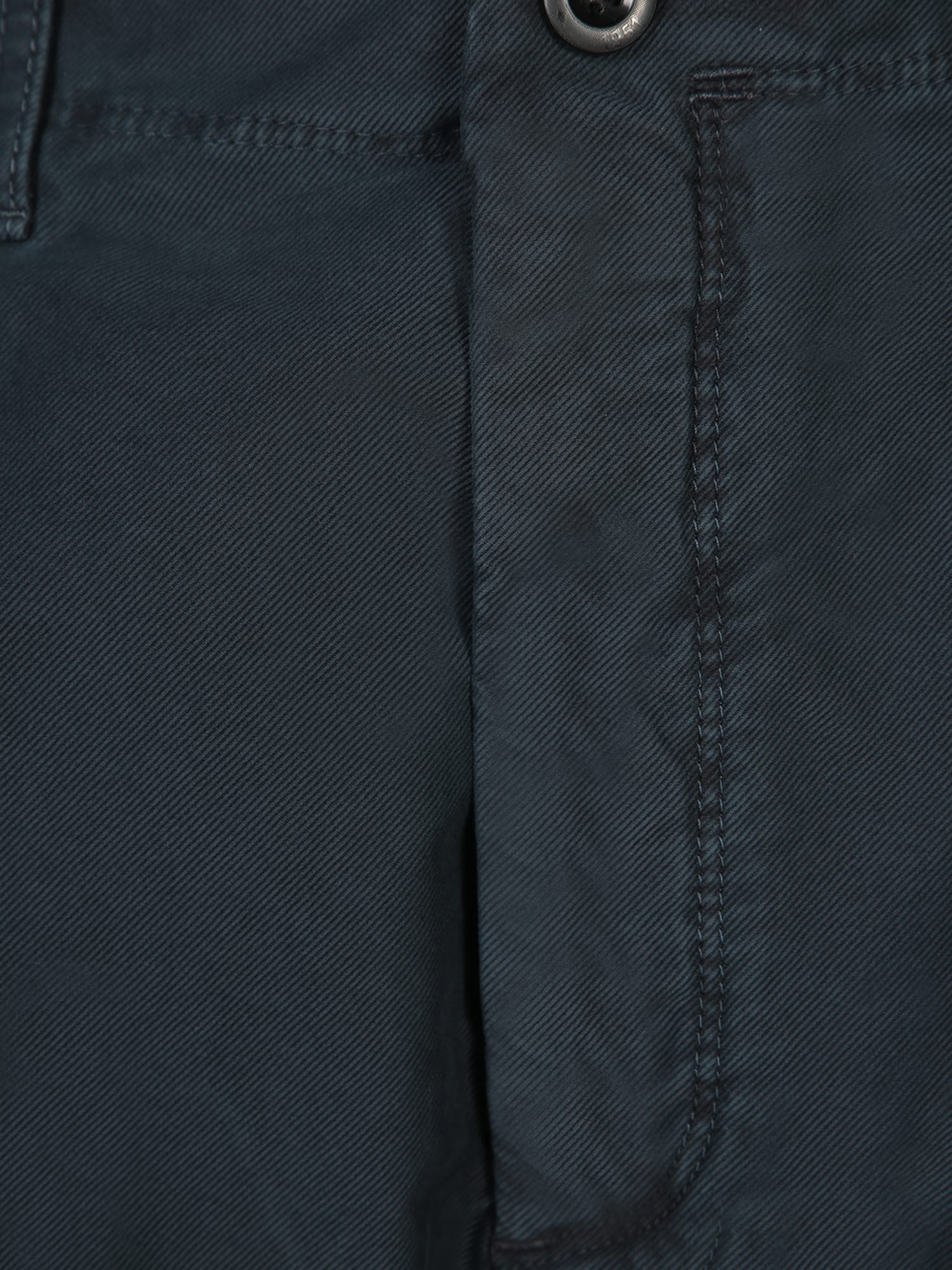 Shop Incotex Dark Blue Pants