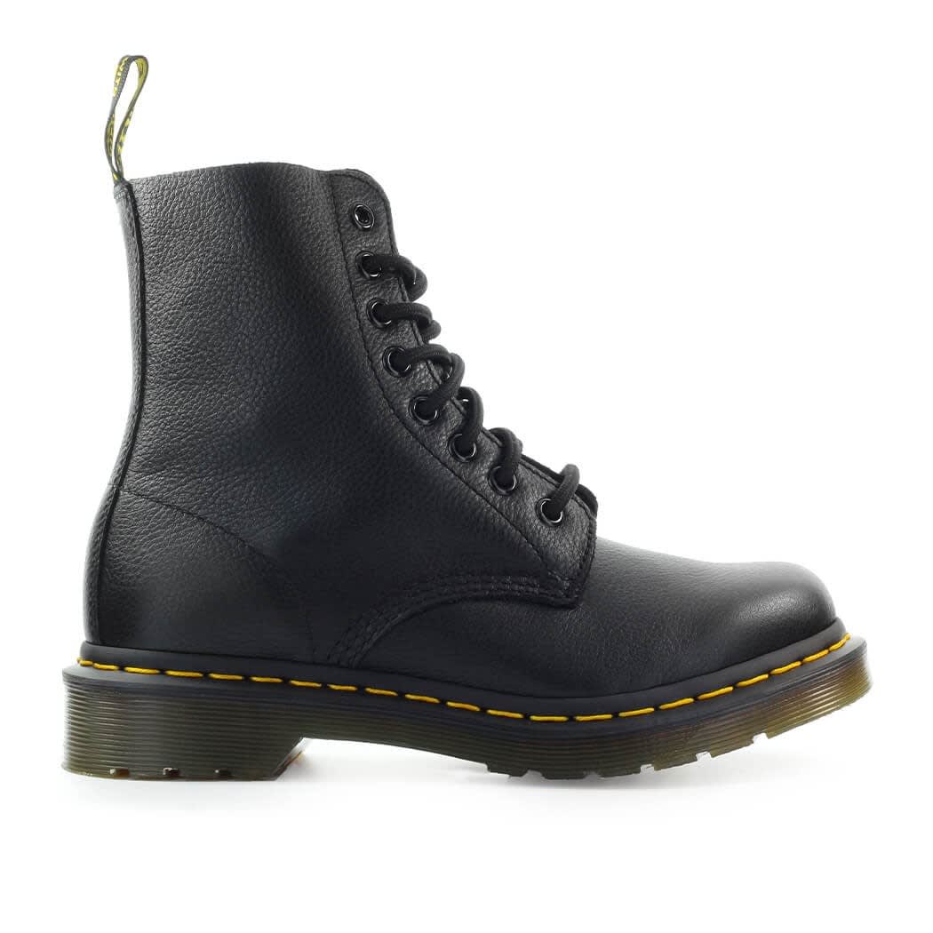 Buy Dr. Martens 1460 Pascal Virginia Black Combat Boot online, shop Dr. Martens shoes with free shipping
