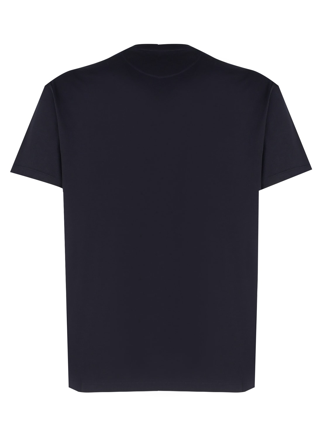 Shop Valentino Vlogo T-shirt In Cotton In Blue