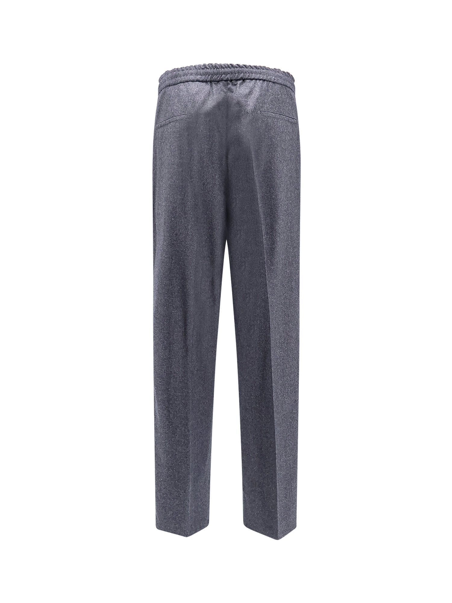 Shop Brunello Cucinelli Trouser In Grey