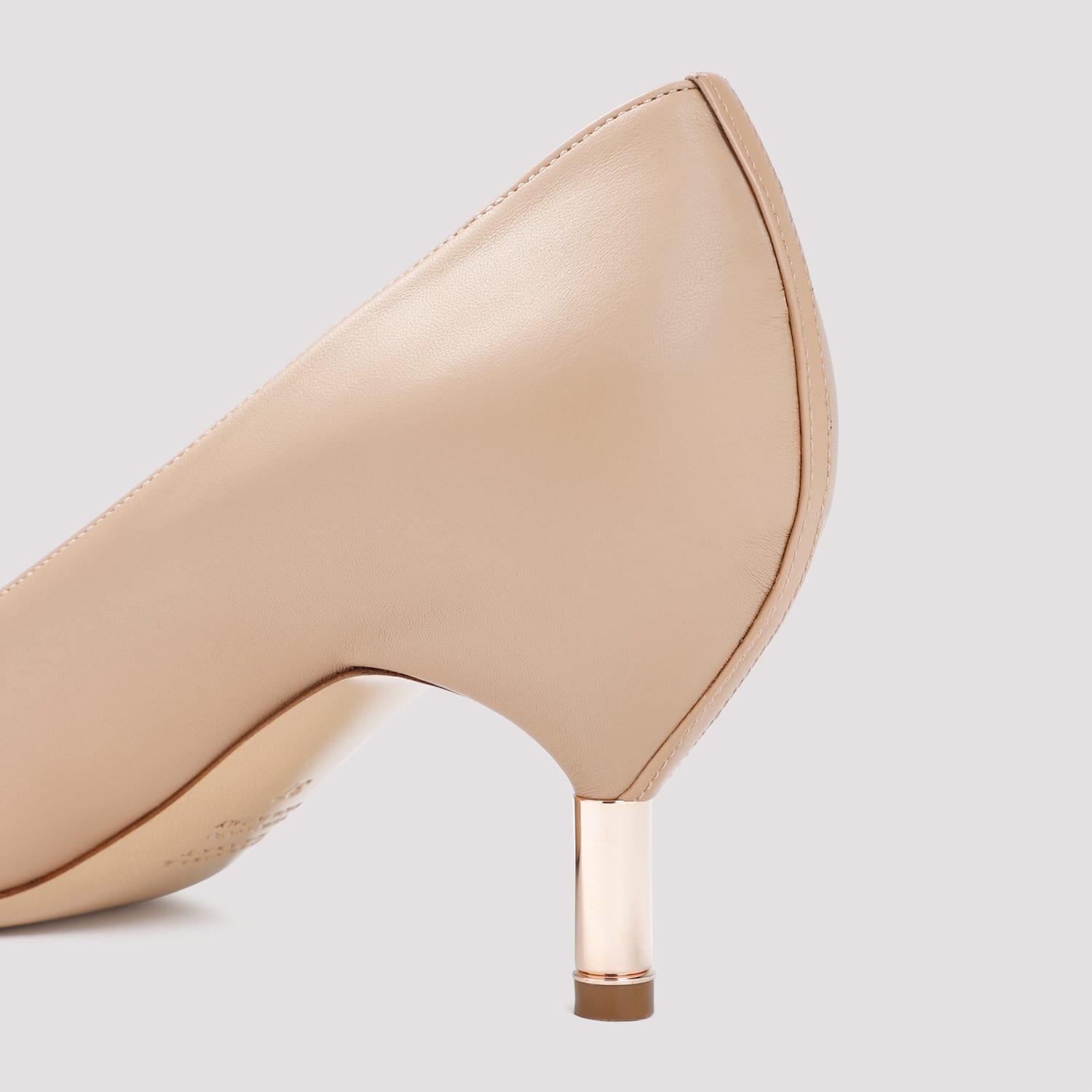 Shop Gabriela Hearst Sofia Pump In Dkc Dark Camel