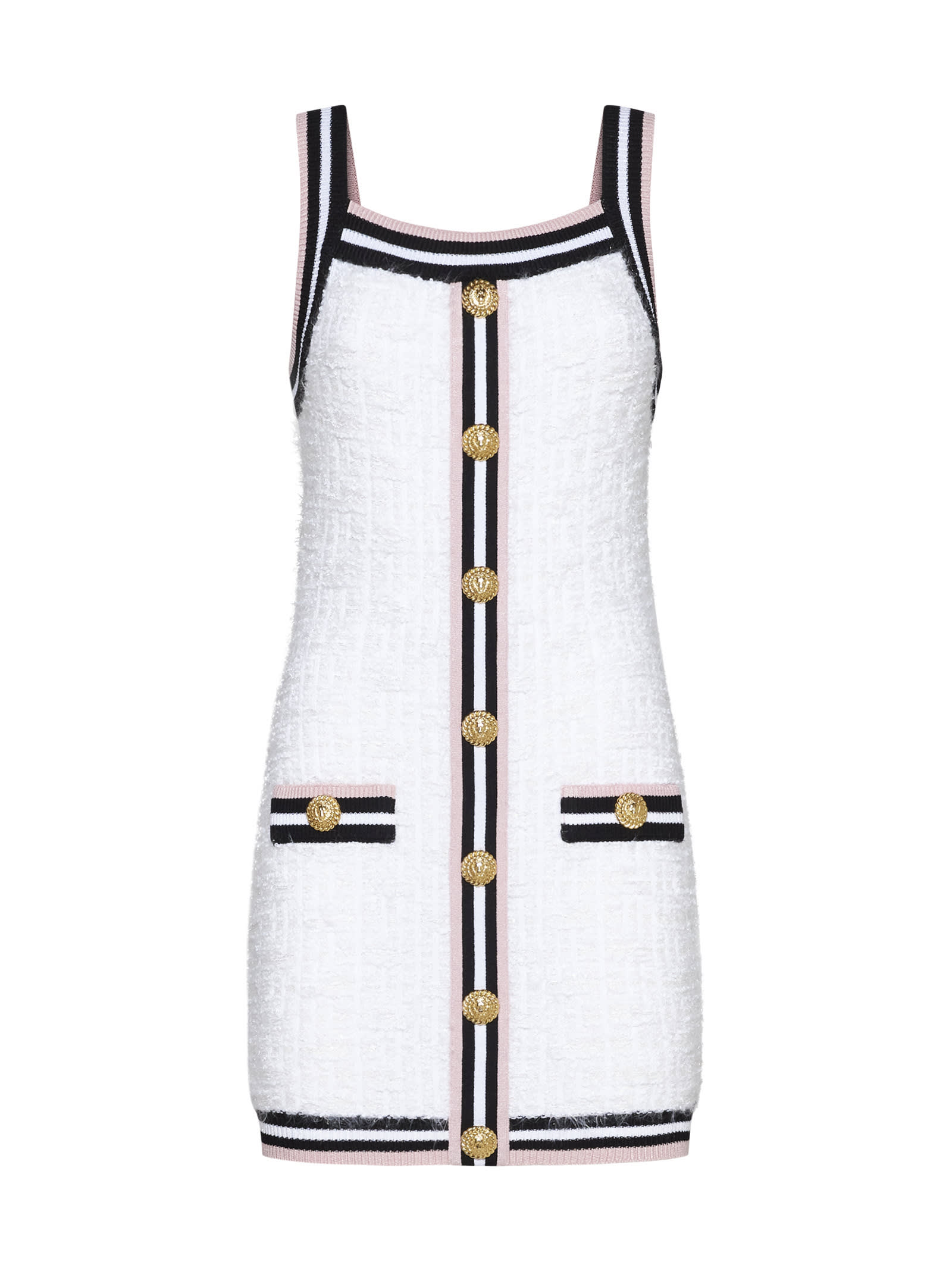 Monogram Knit Mini Dress