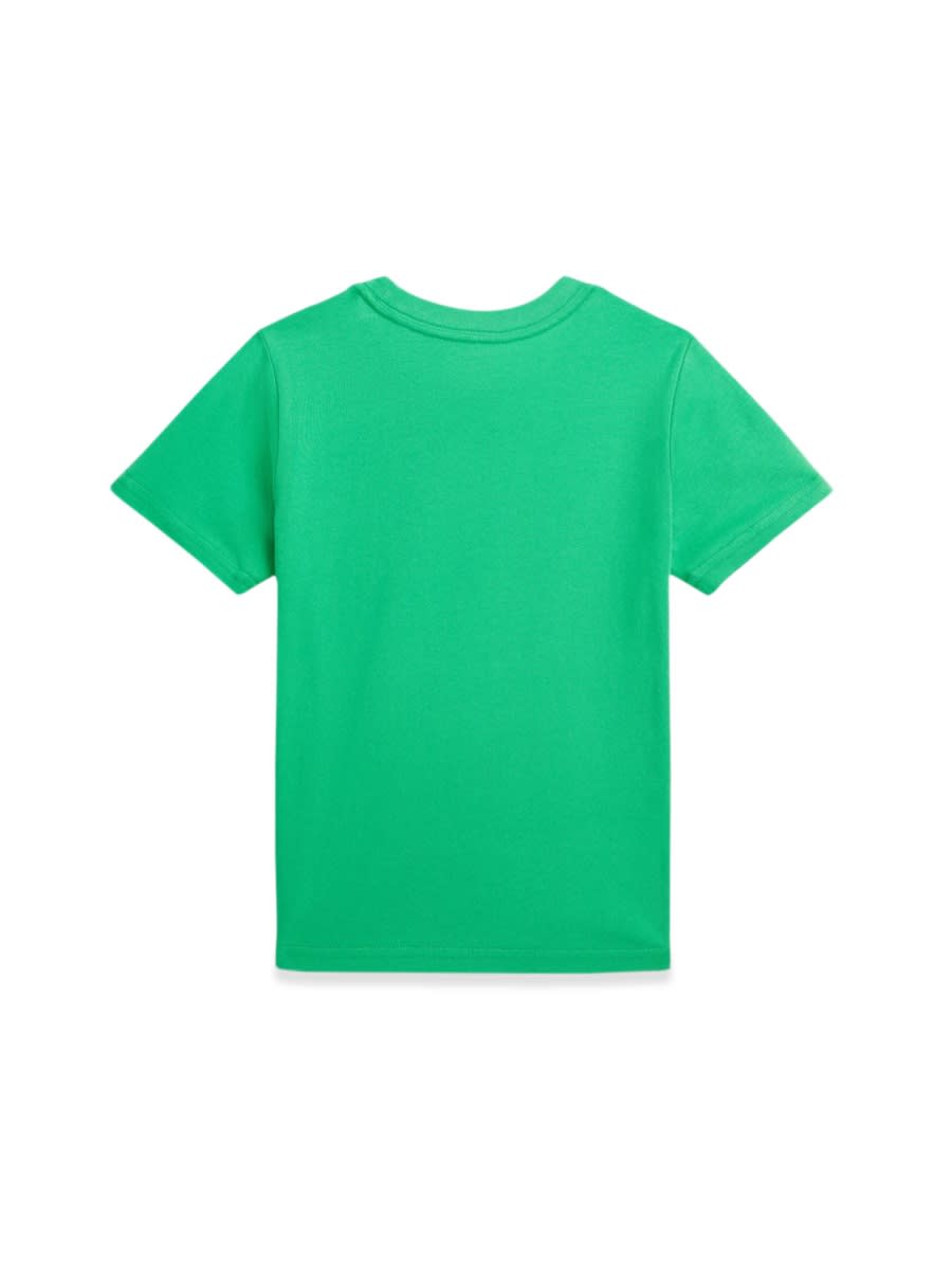 Shop Ralph Lauren Ss Cn-tops-t-shirt In Multicolour