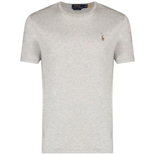 Polo Ralph Lauren Custom Slim Fit T-shirt In Grey