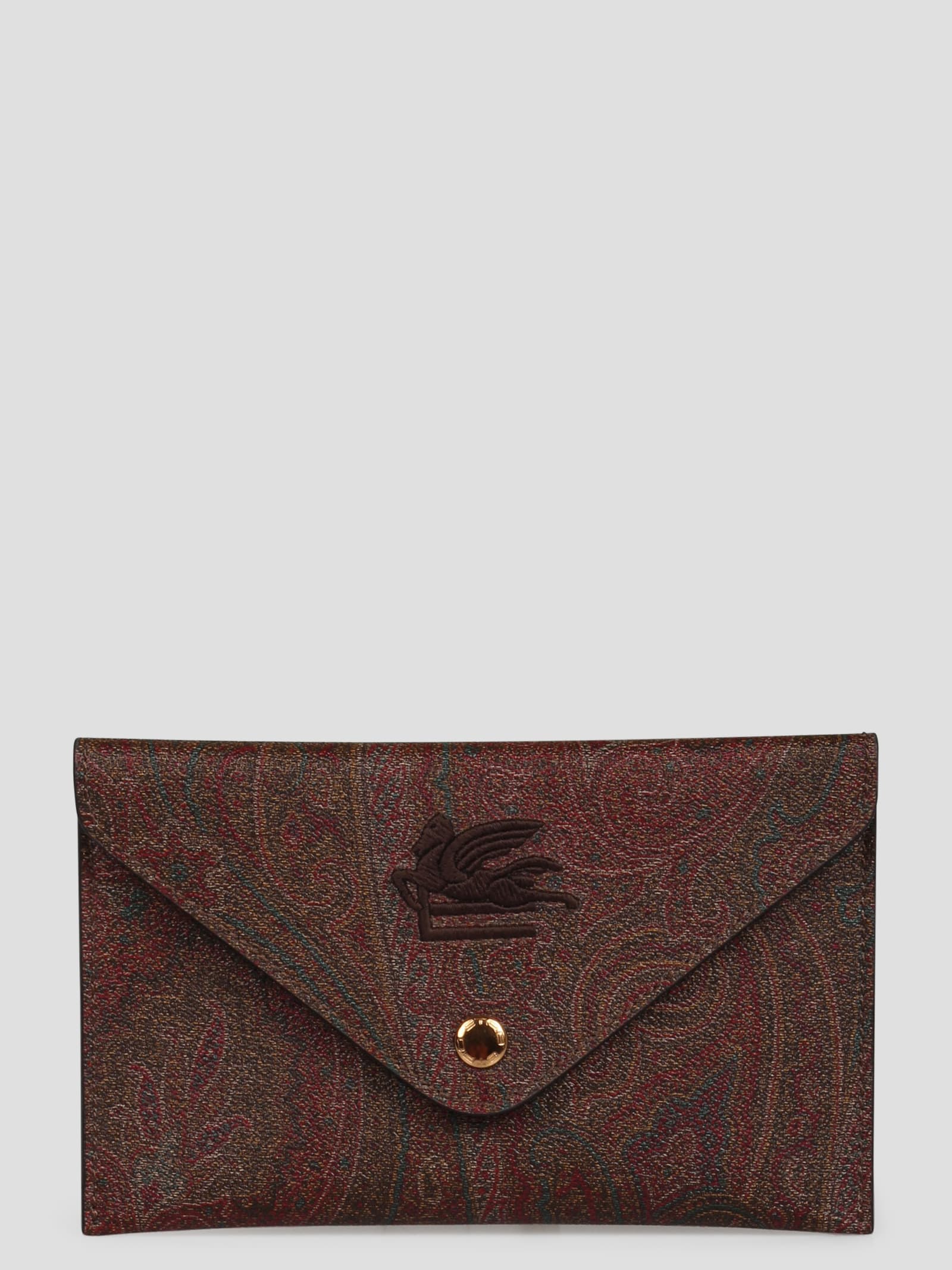 Etro Small Essential Envelope Pouch