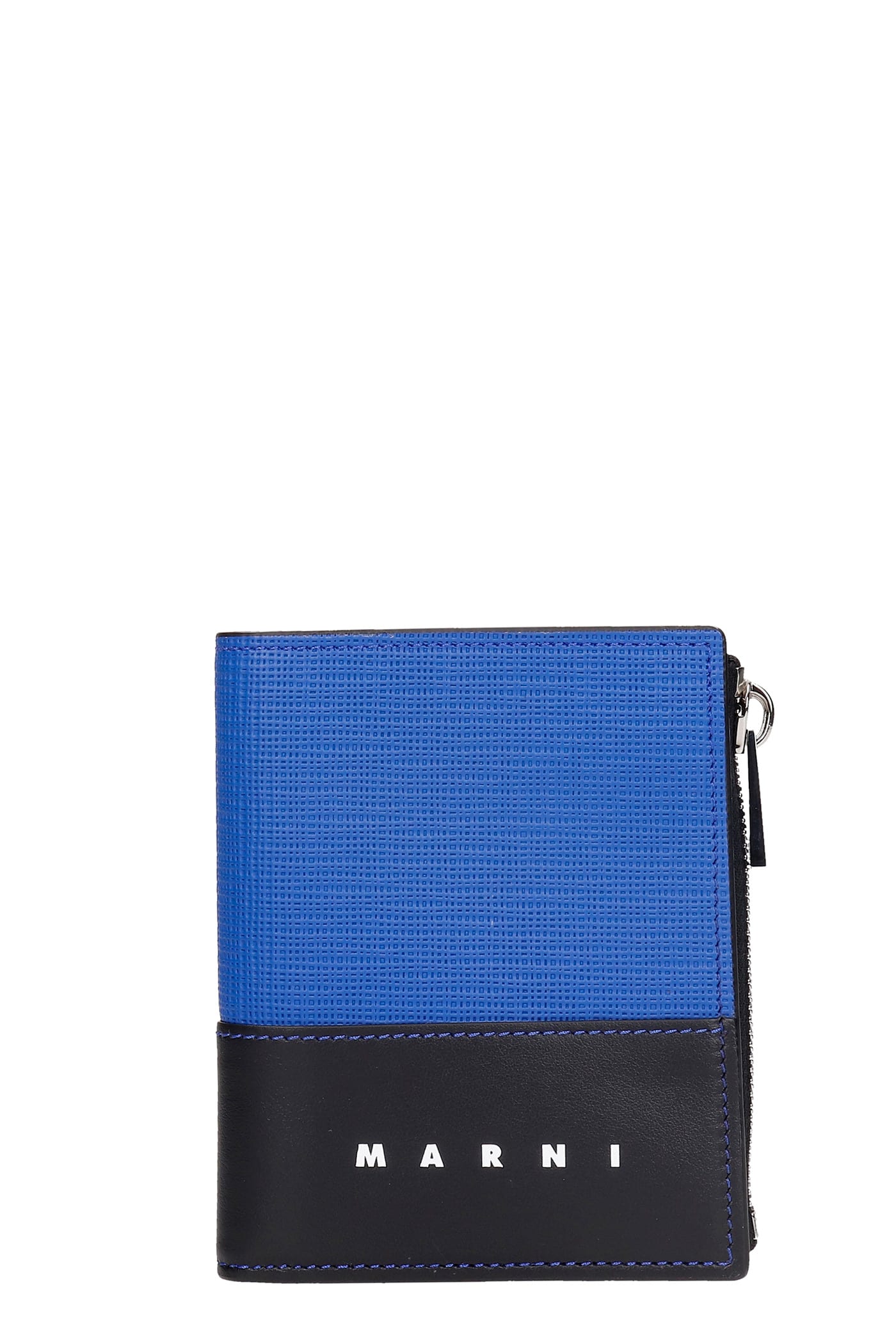 Marni Wallet In Black Leather