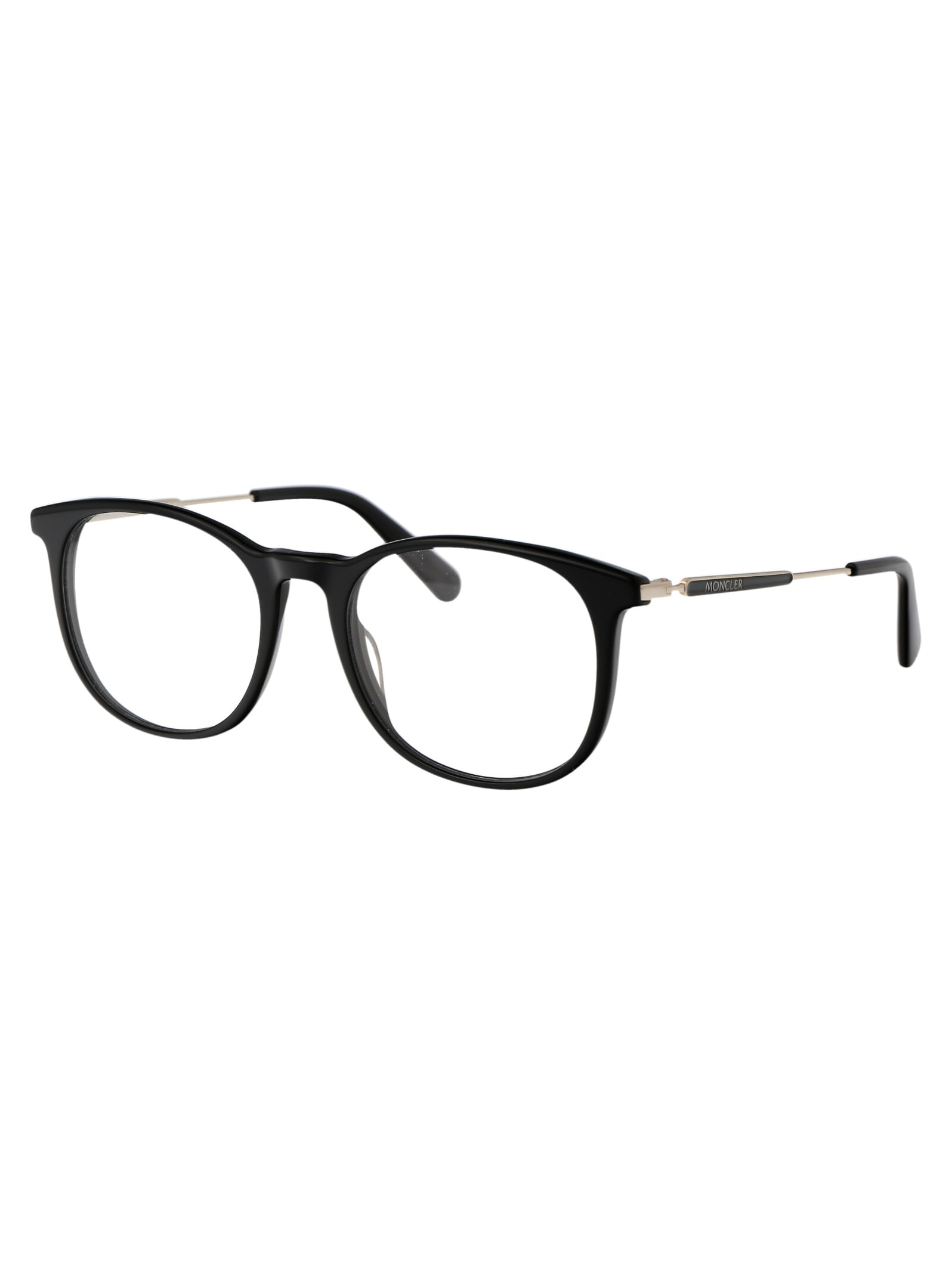 Shop Moncler Ml5152/v Glasses In 001 Black
