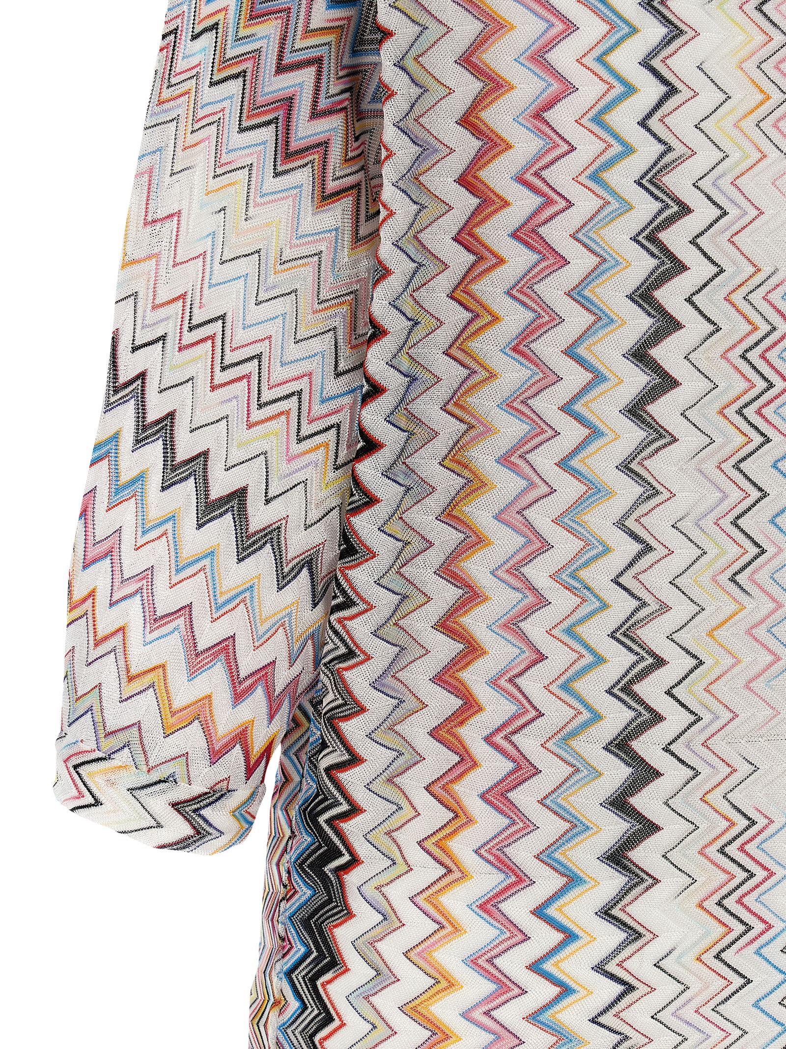 Missoni Relaxed Fit Knit Top With Zigzag Design In Multi