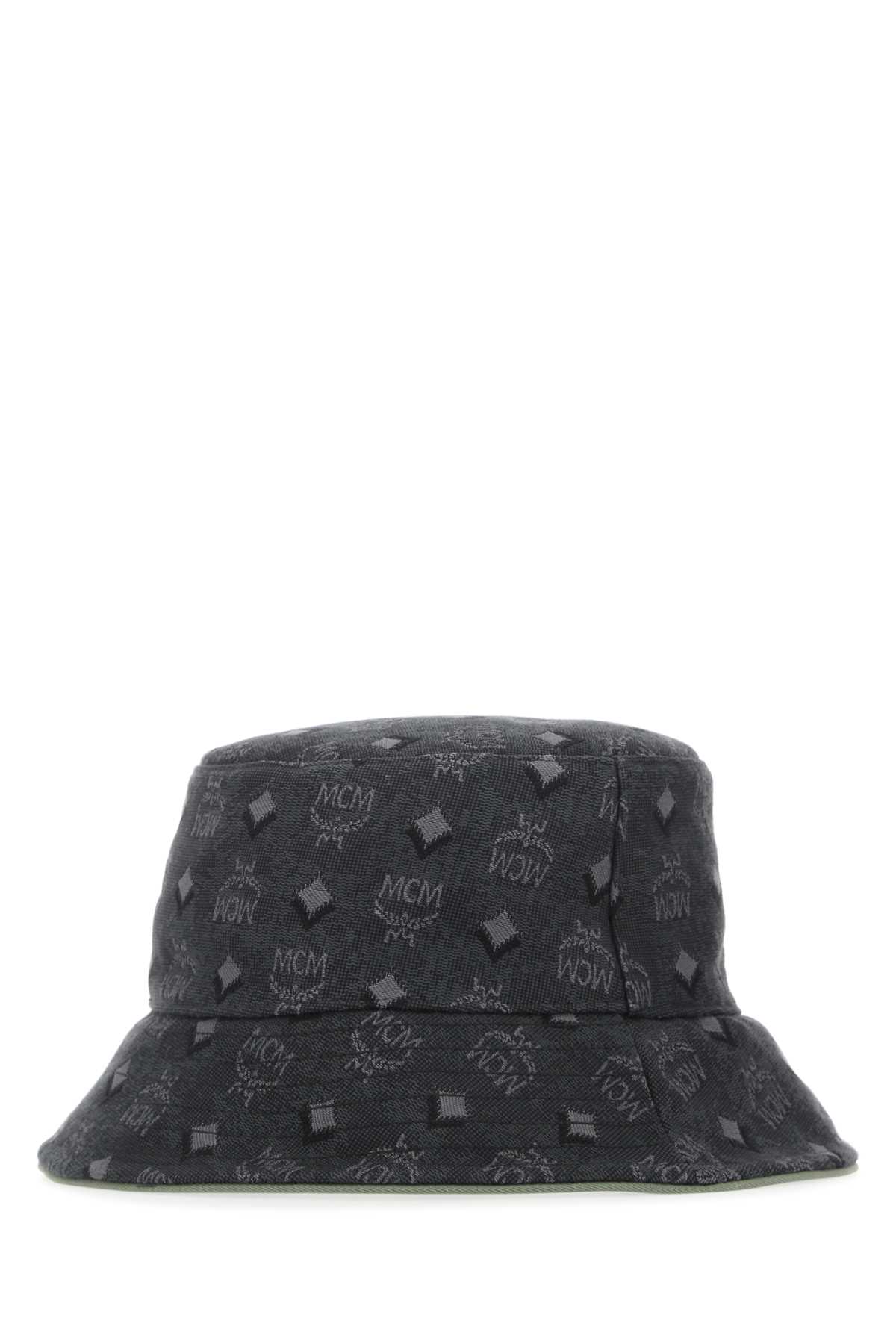 Mcm Embroidered Fabric Hat In Ed