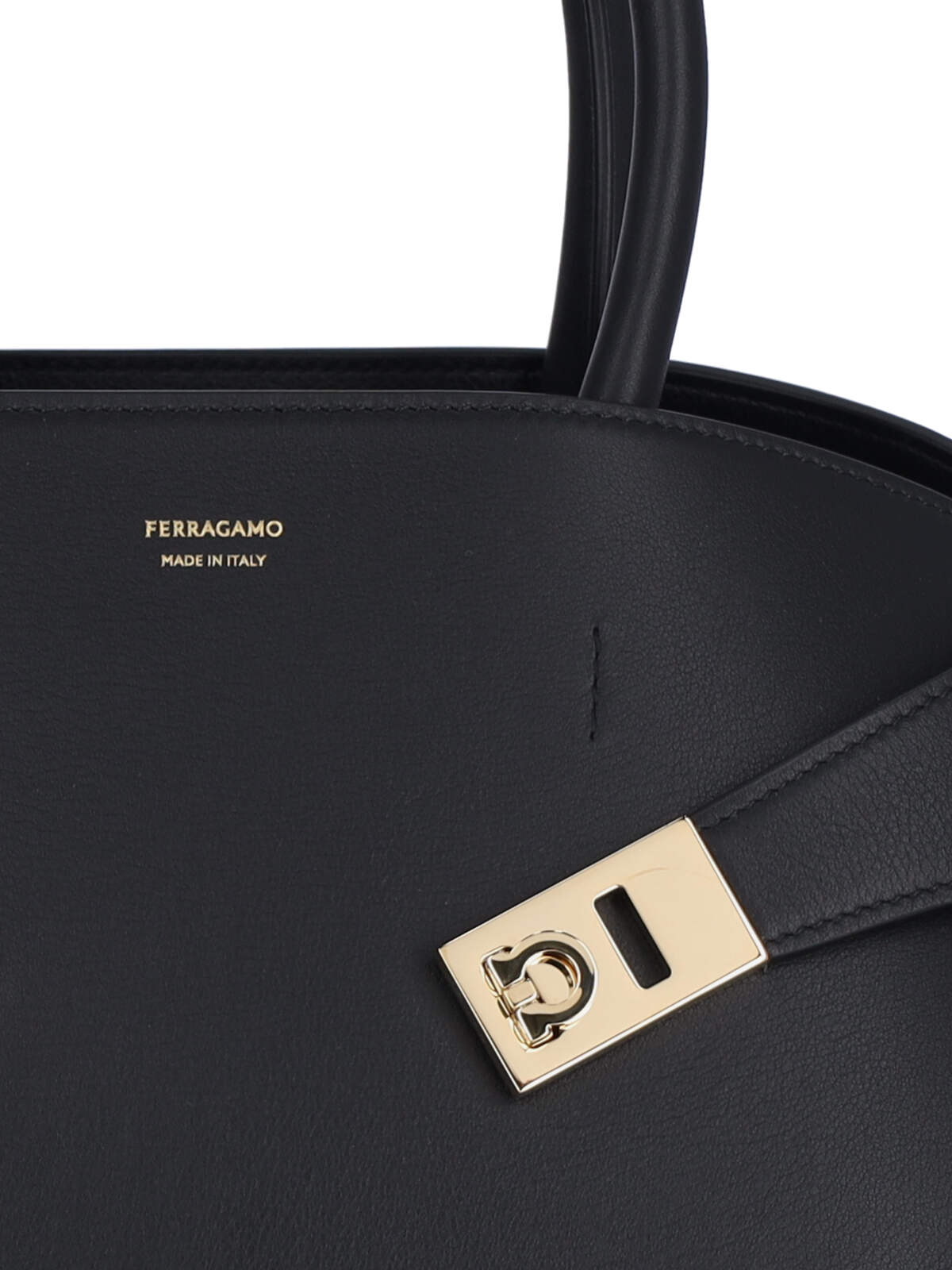 Ferragamo Women Small Hug Handbag In Black