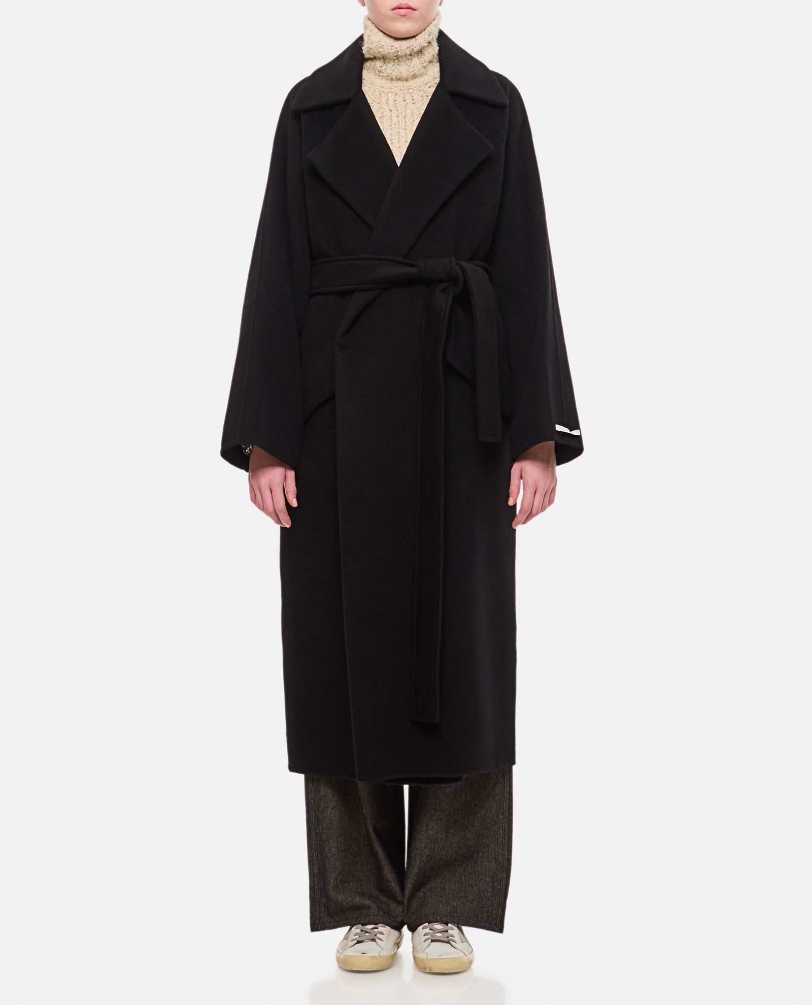 Shop Sportmax Orense Coat In Black