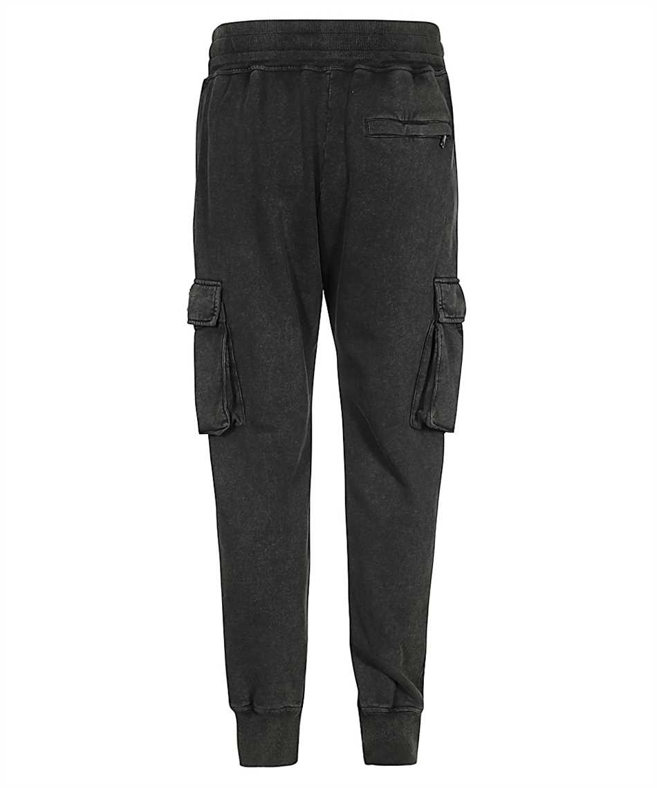 Shop Dolce & Gabbana Cotton Track-pants In Grey