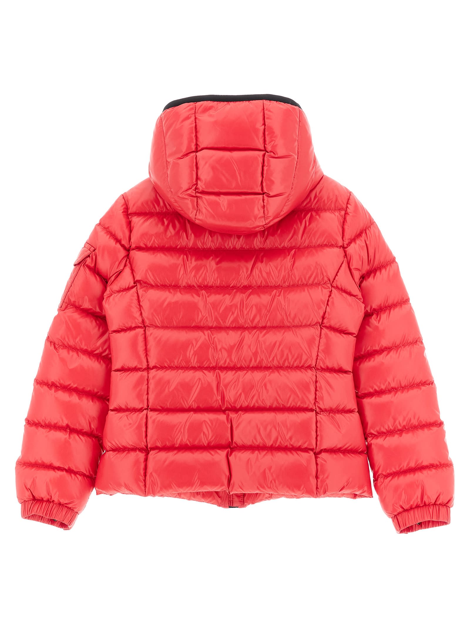 Moncler Bady Down Jacket In Red