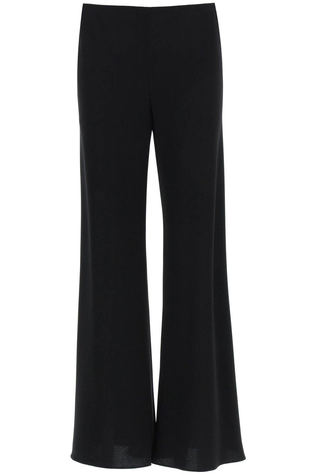 The Row Gala Wide-leg Trousers In Black
