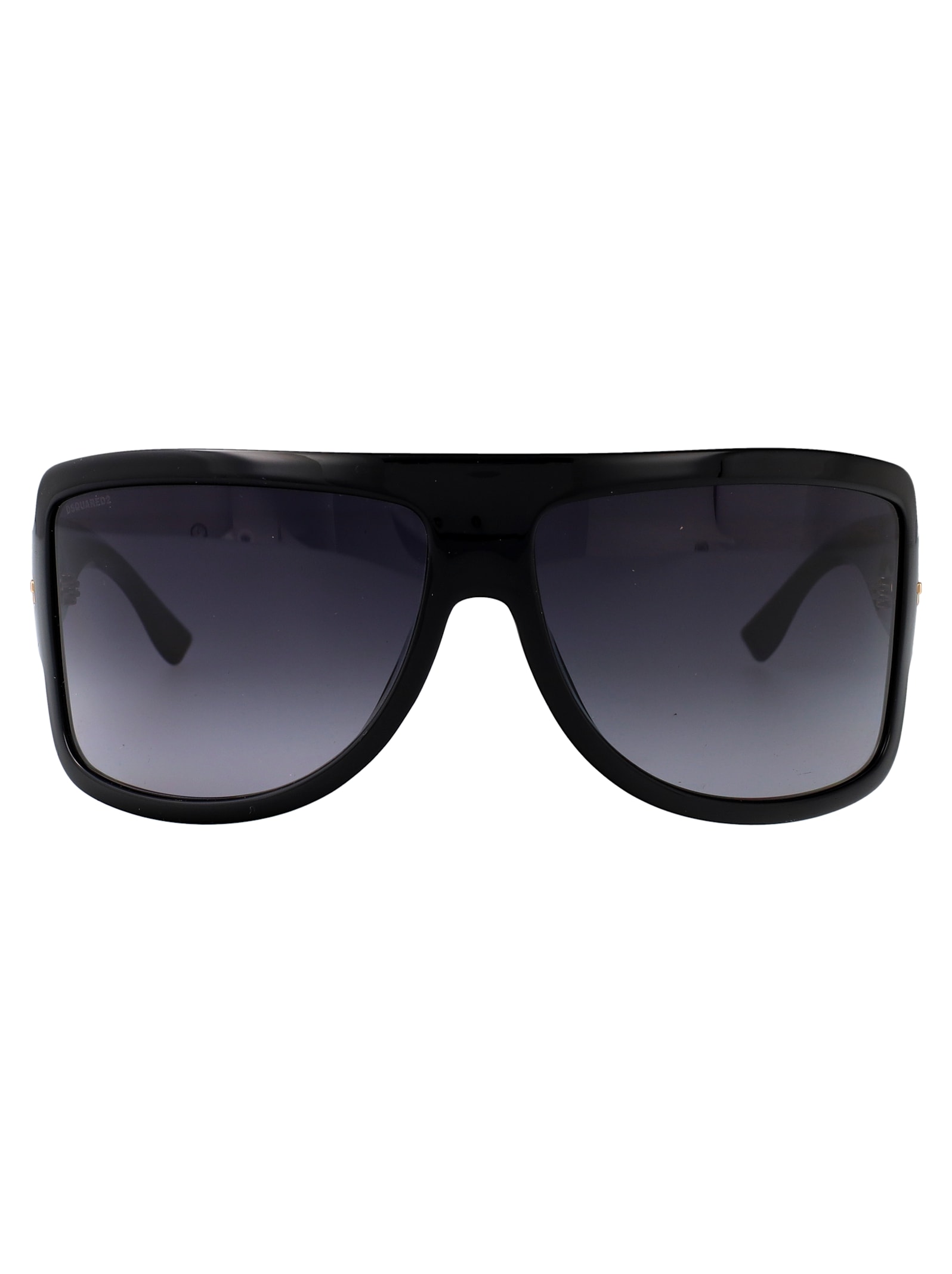 Dsquared2 Black Injectate Sunglasses In Black
