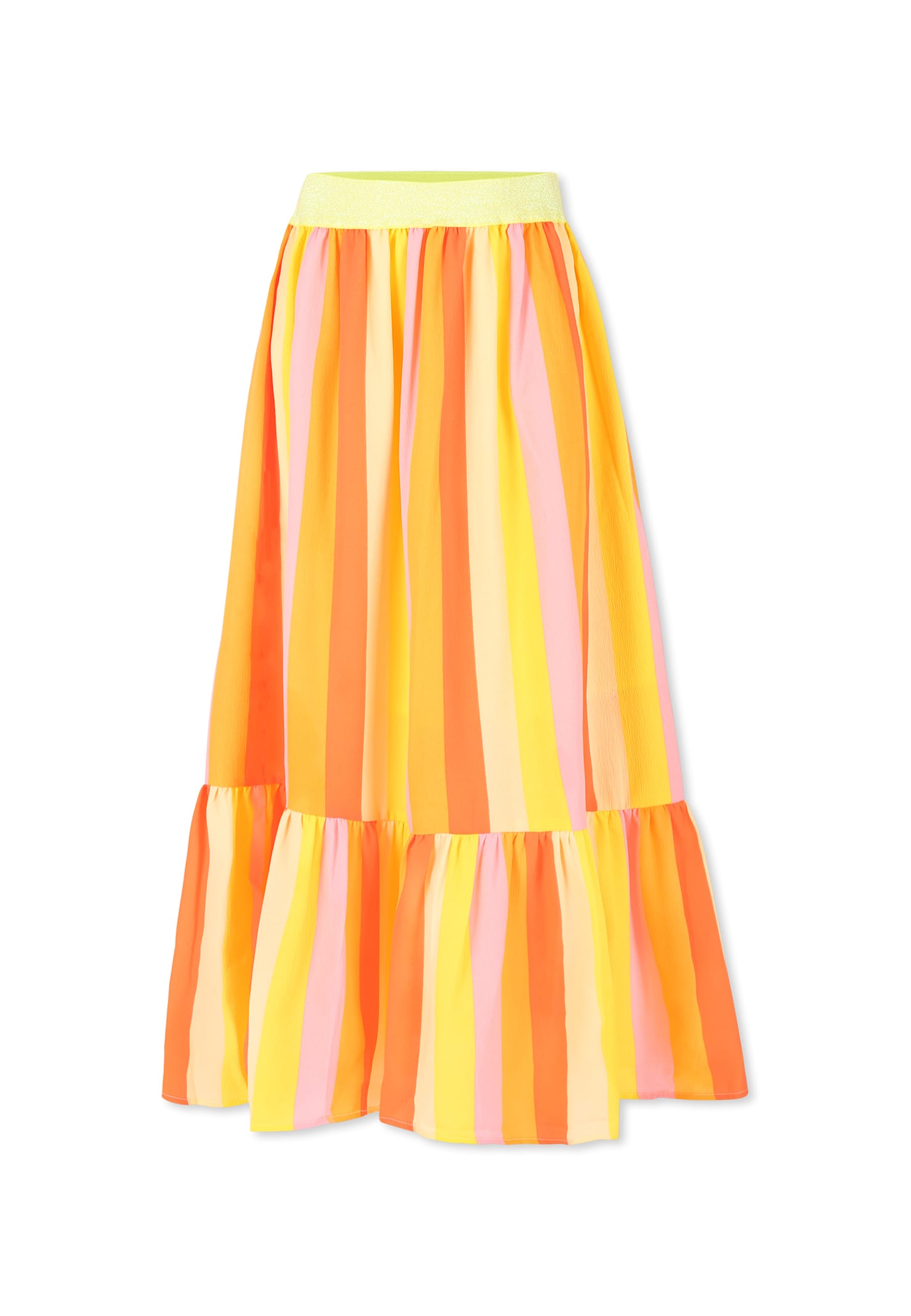Billieblush Striped Maxi Skirt In Multicolor