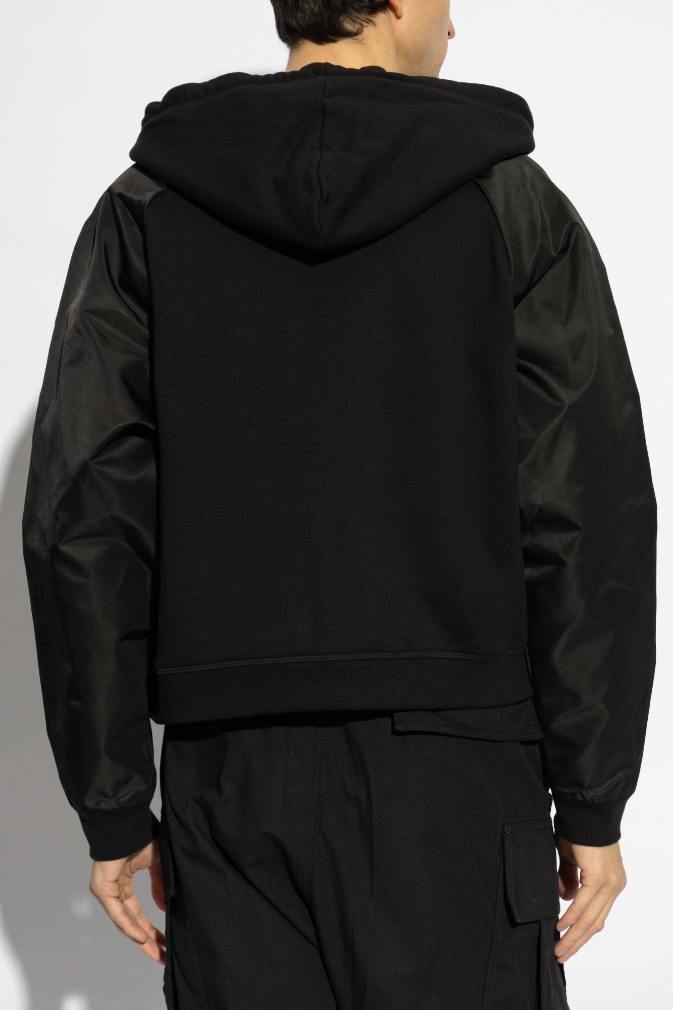 DSQUARED2 DSQUARED2 JACKET MADE FROM COMBINED MATERIALS