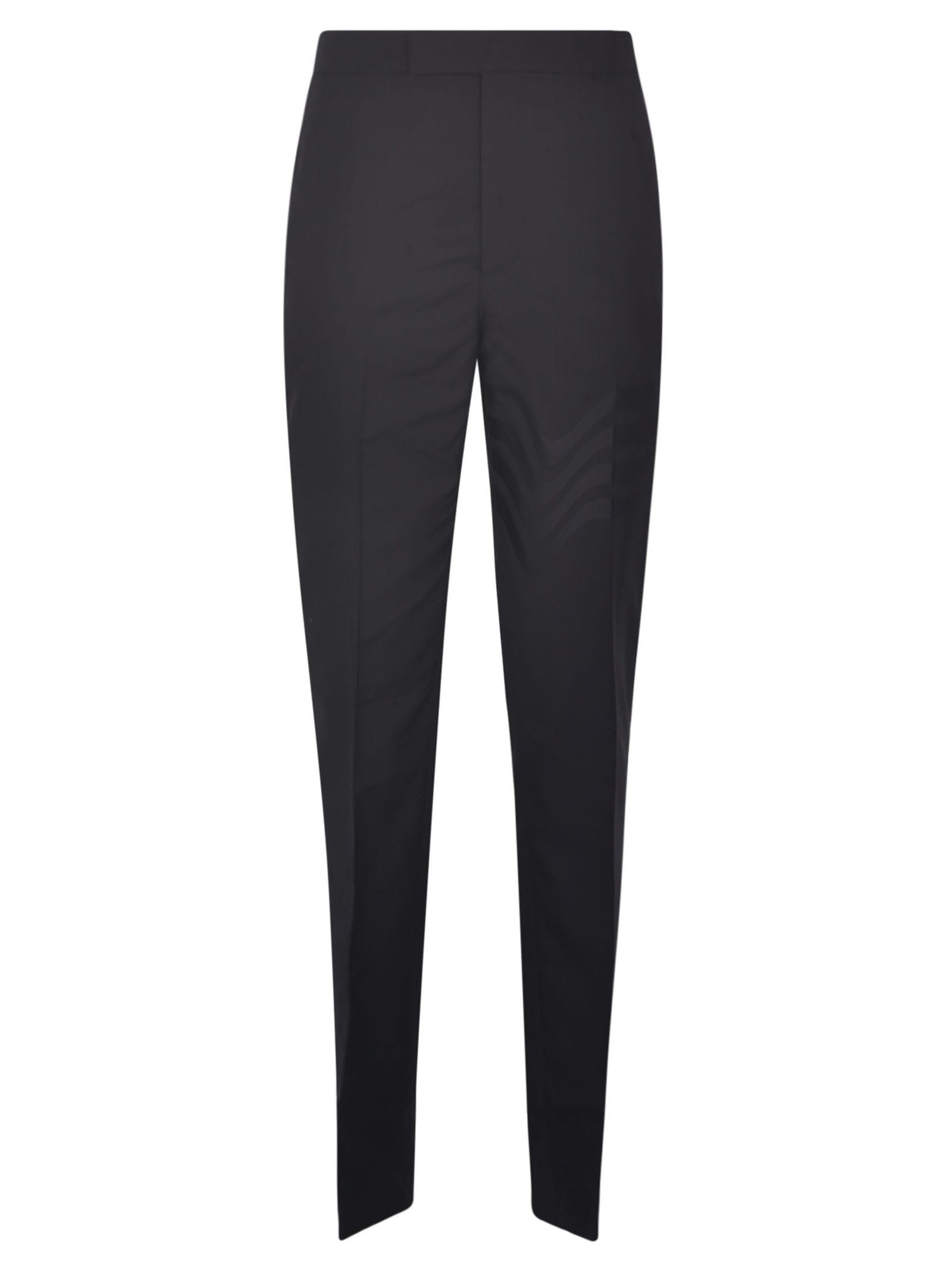 Thom Browne Fit1 Backstrap Trousers In Black