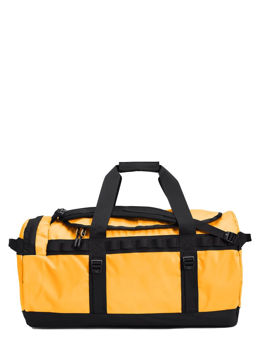 Shop The North Face Base Camp M Duffel Bag In Yellow