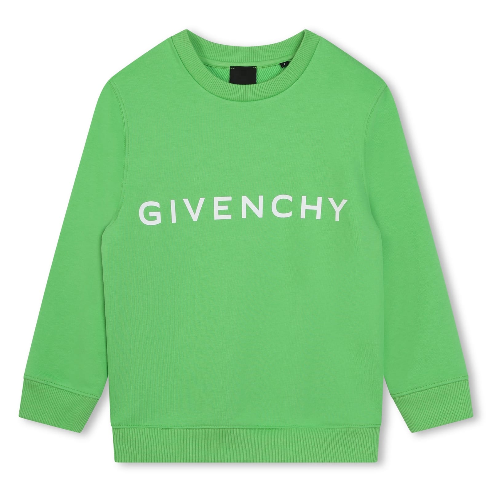 Shop Givenchy Felpa Con Logo In Green