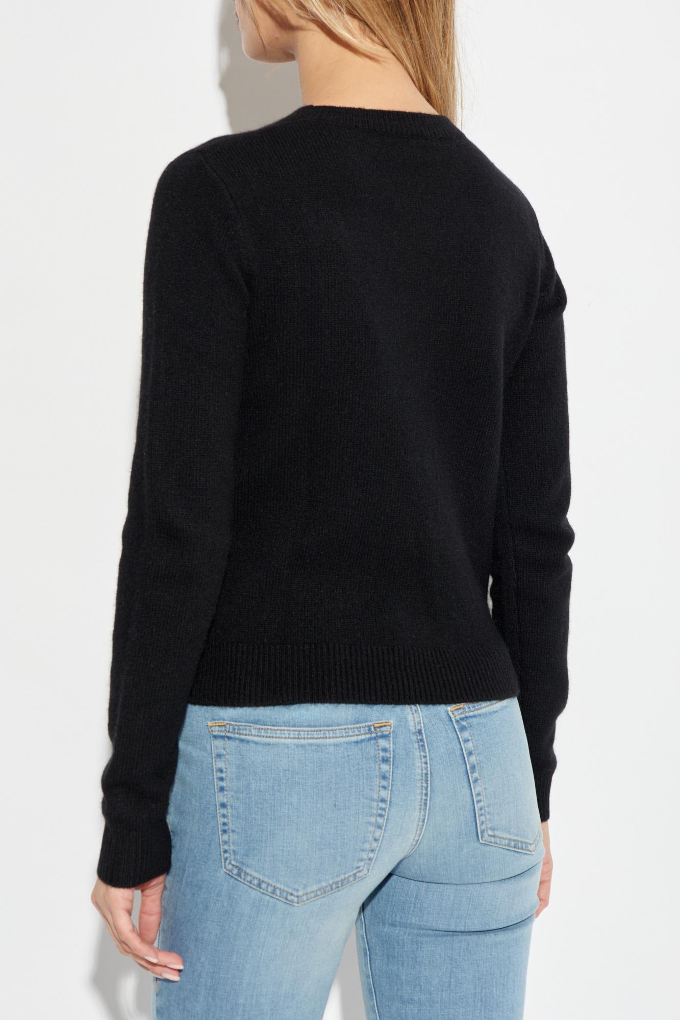 Diesel Cropped Sweatshirt With Distinctive Logo Detail In Xxa
