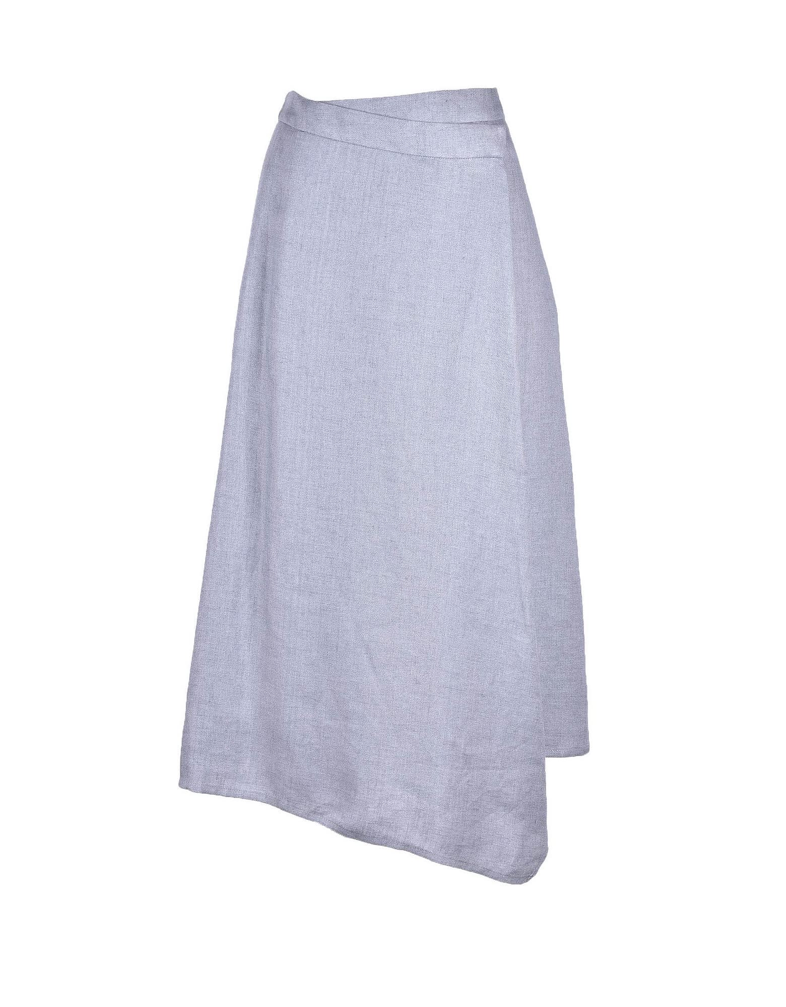 Fabiana Filippi Womens Light Gray Skirt