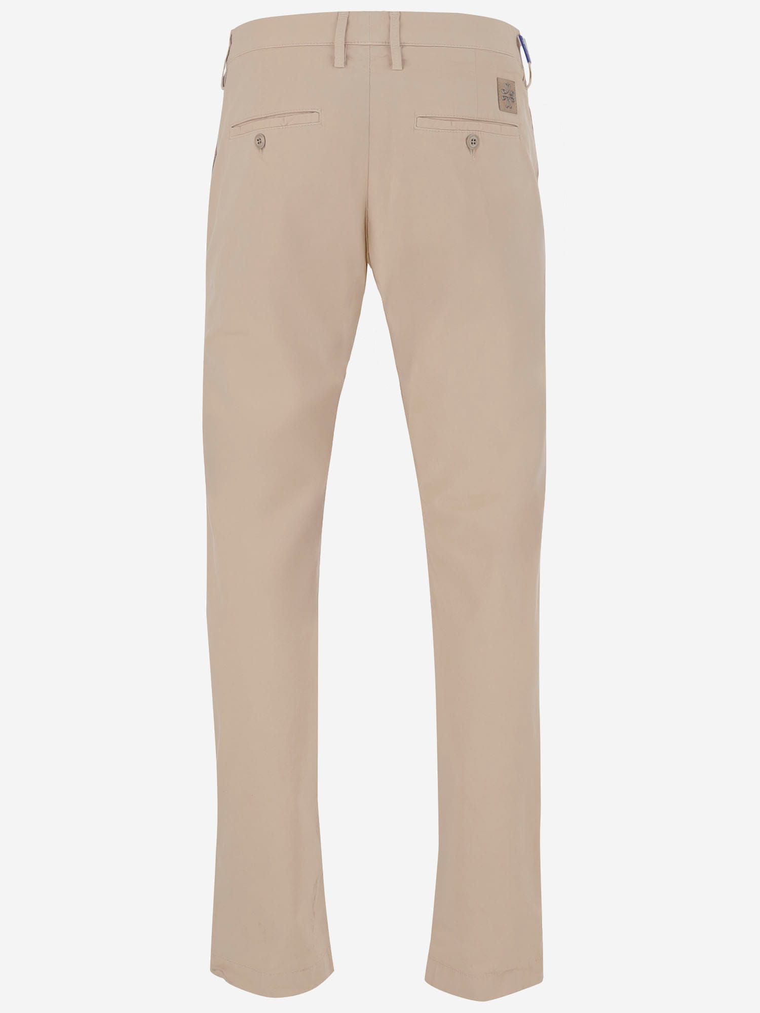 Jacob Cohen Beige Stretch Cotton Pants In Beige