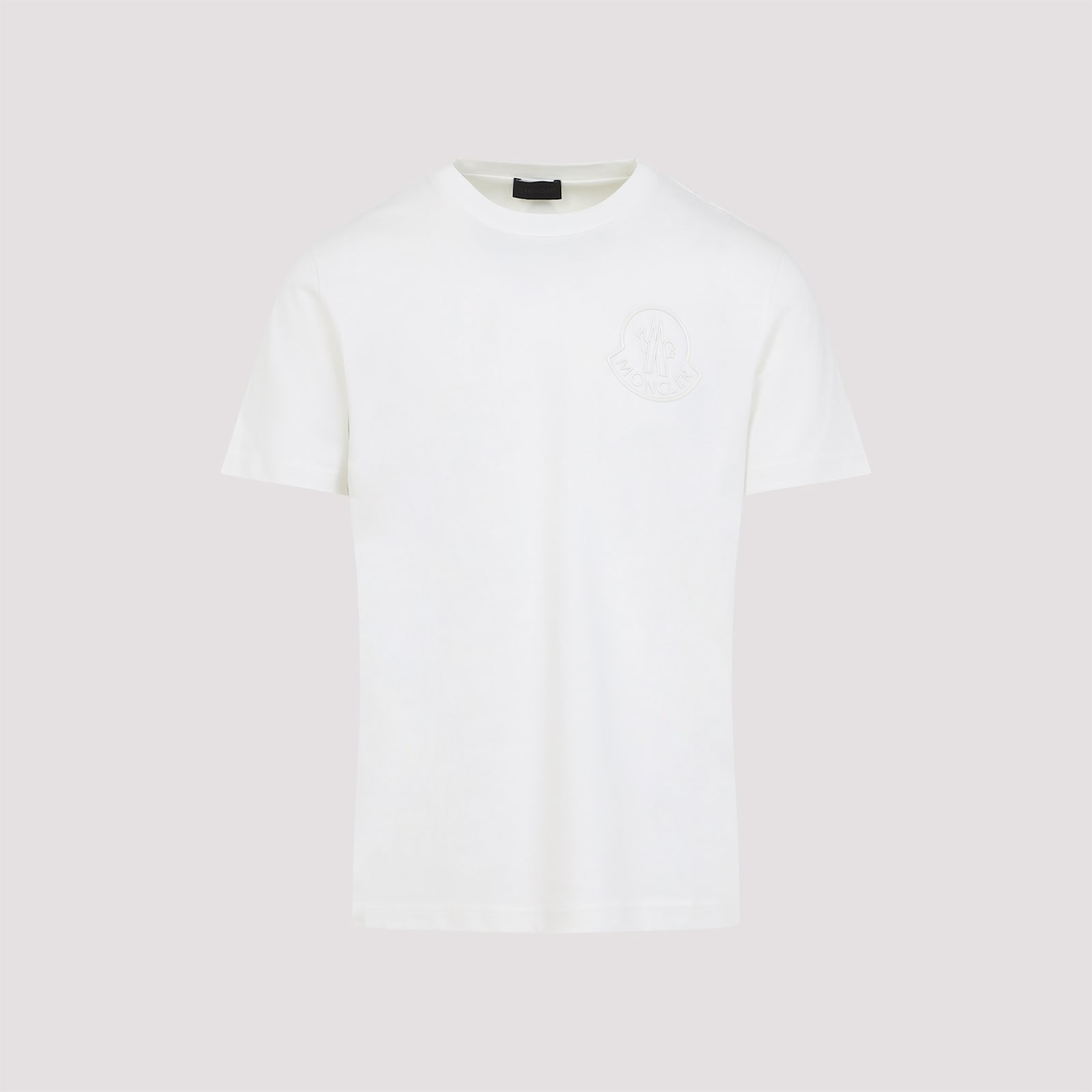 Moncler Short Sleeves T-shirt In White
