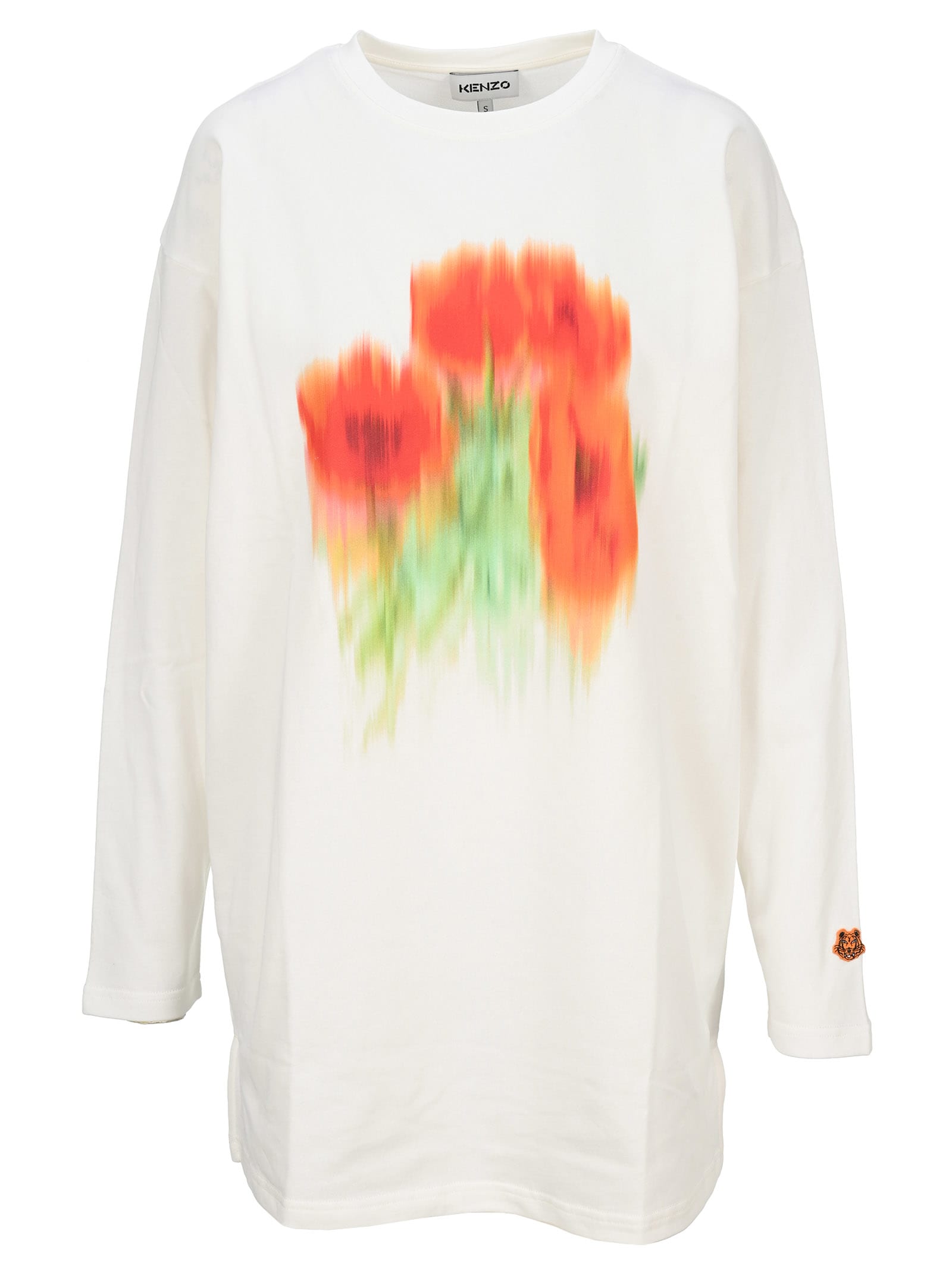 Kenzo Floral Sweatshirt-dress