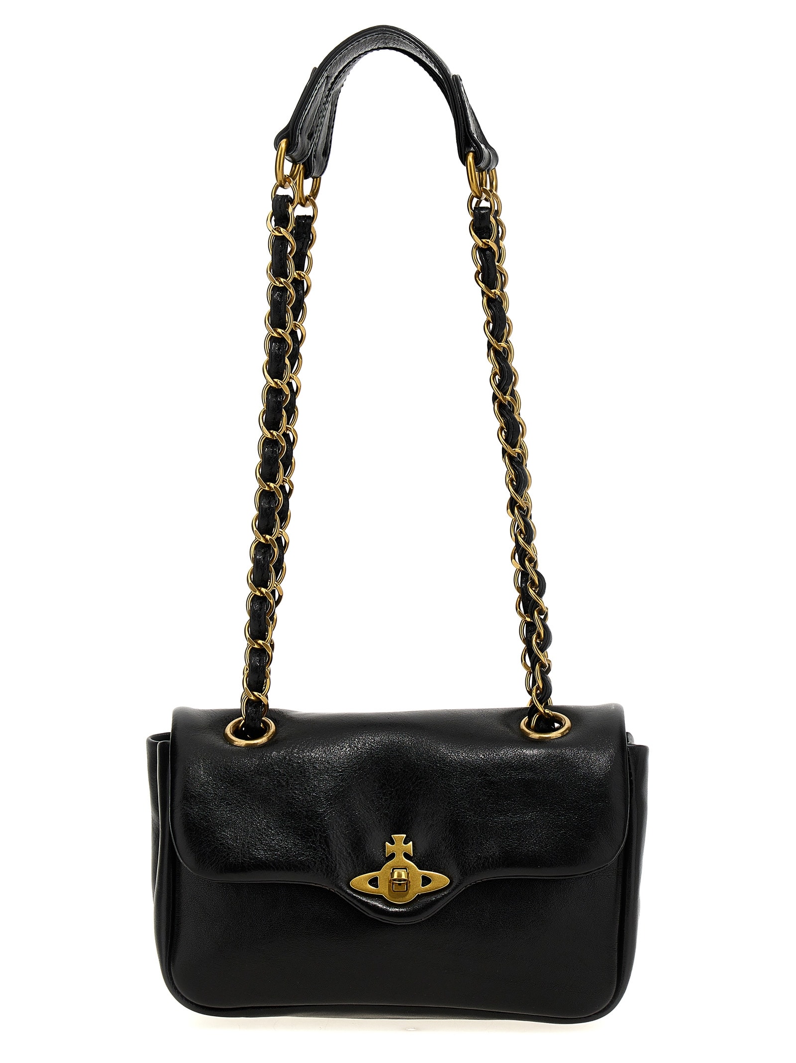 Vivienne Westwood Anita Shoulder Bag In Black