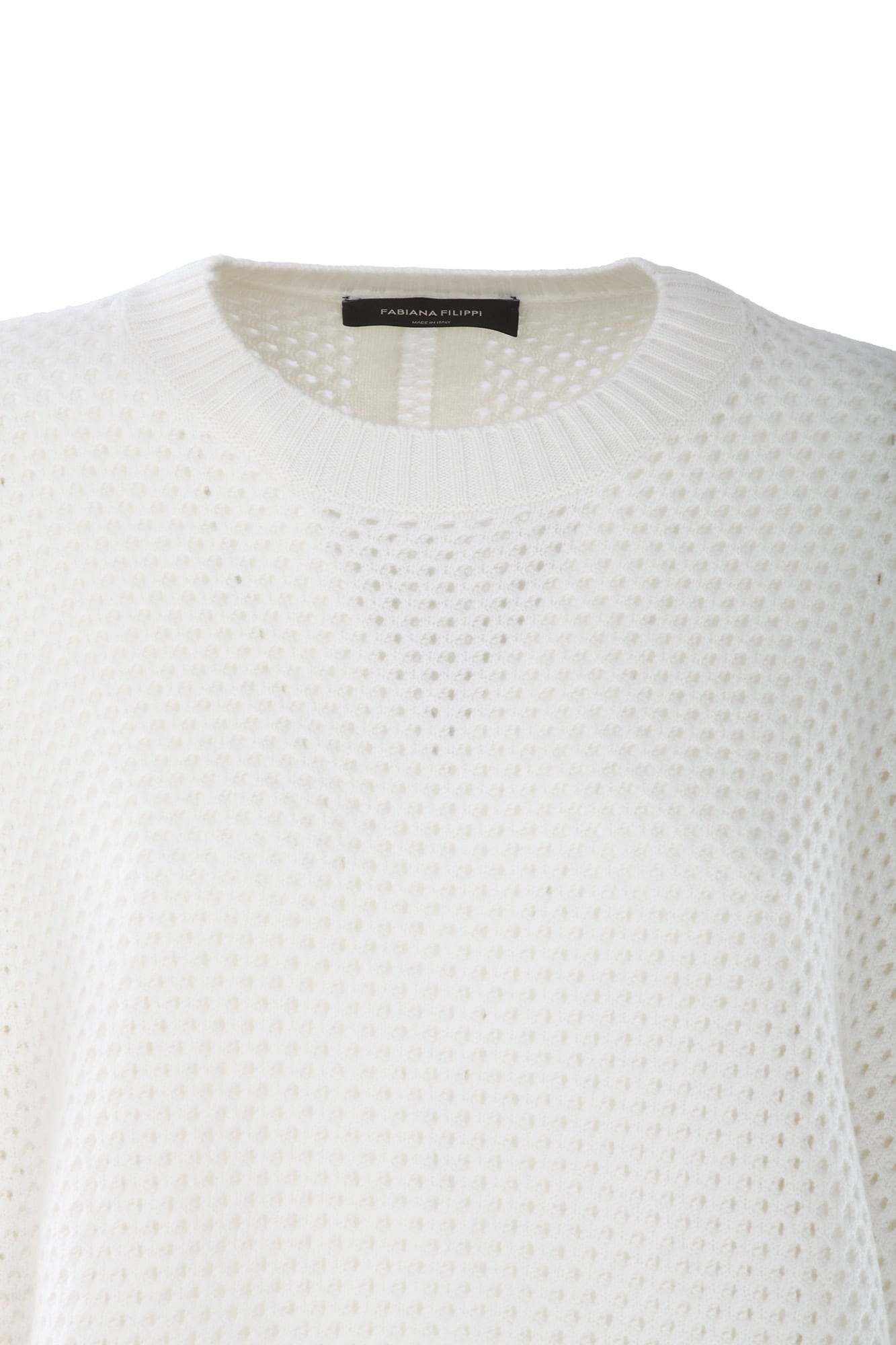 Shop Fabiana Filippi Sweaters White