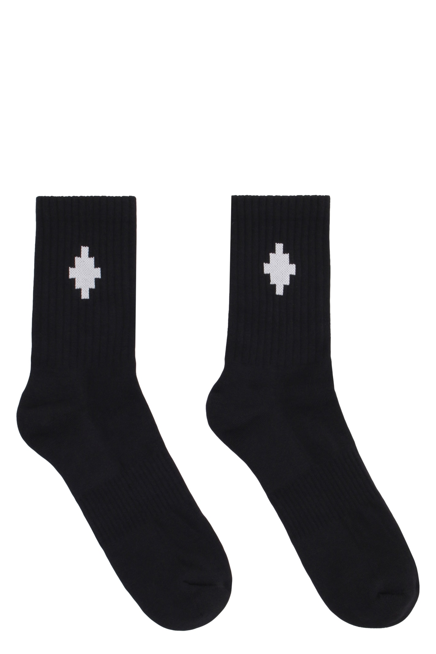 Marcelo Burlon Cotton Socks With Logo